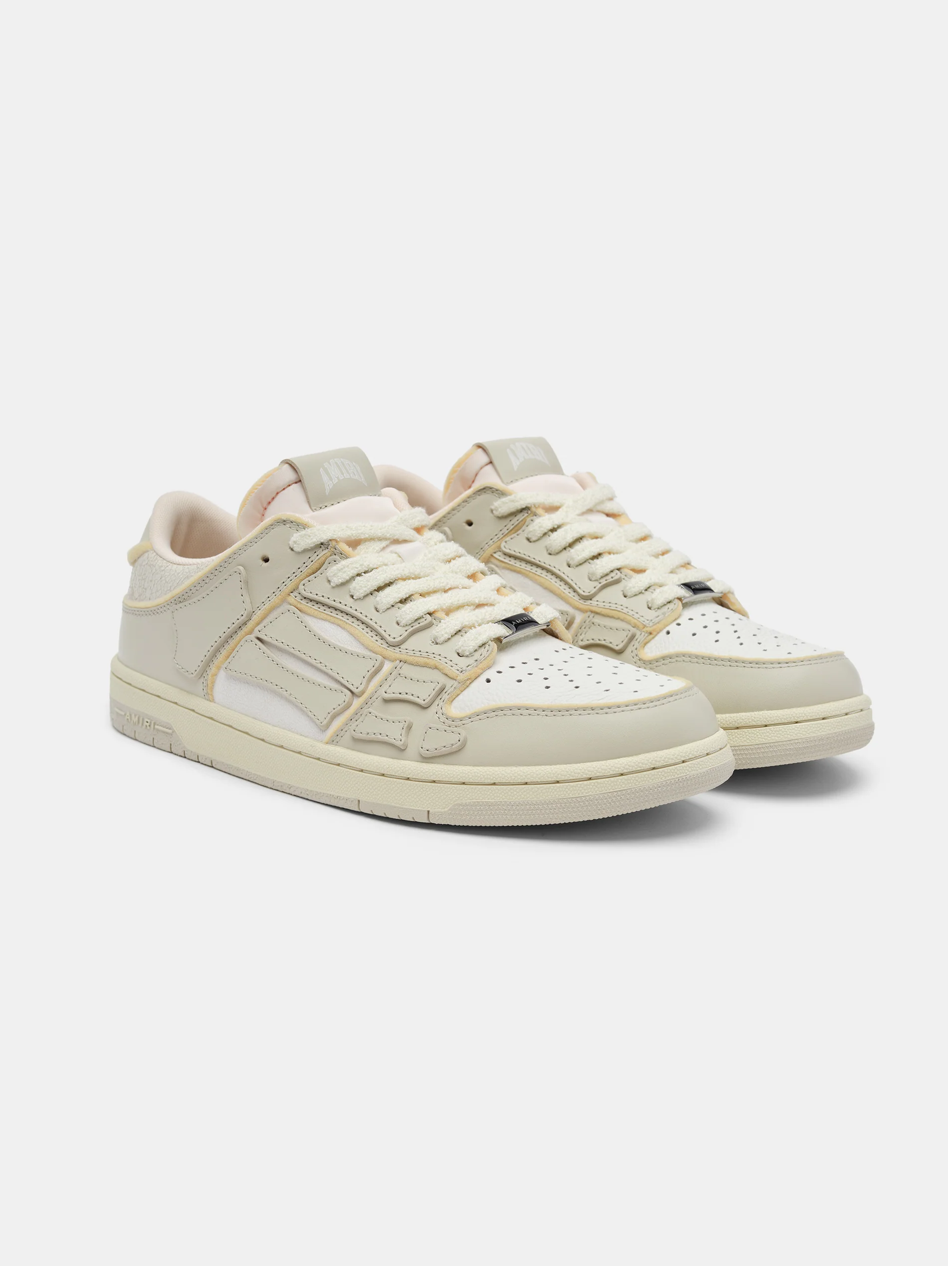 WOMEN - WOMEN'S COLLEGIATE SKEL-TOP LOW - Birch White