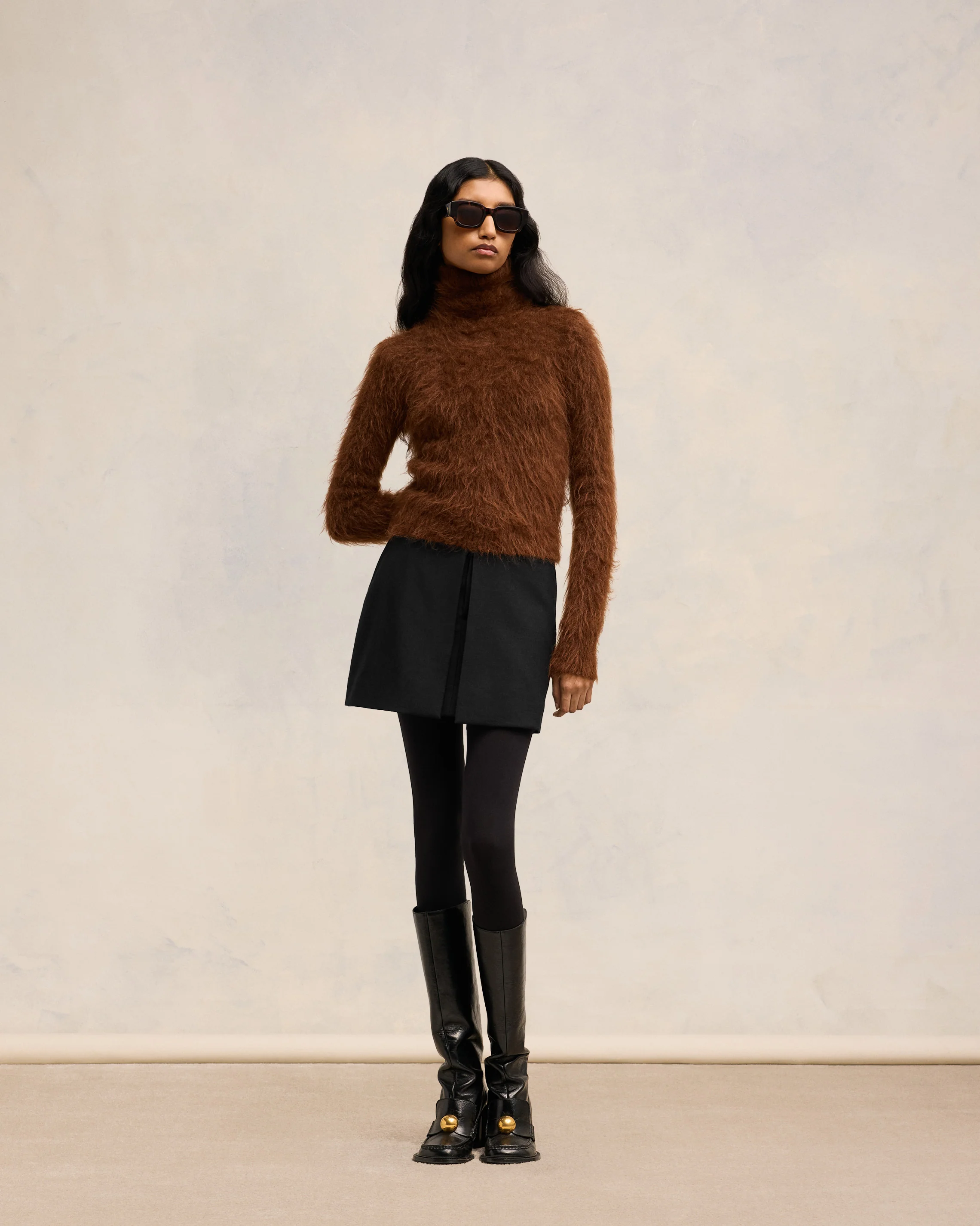 Mini Skirt With Panels