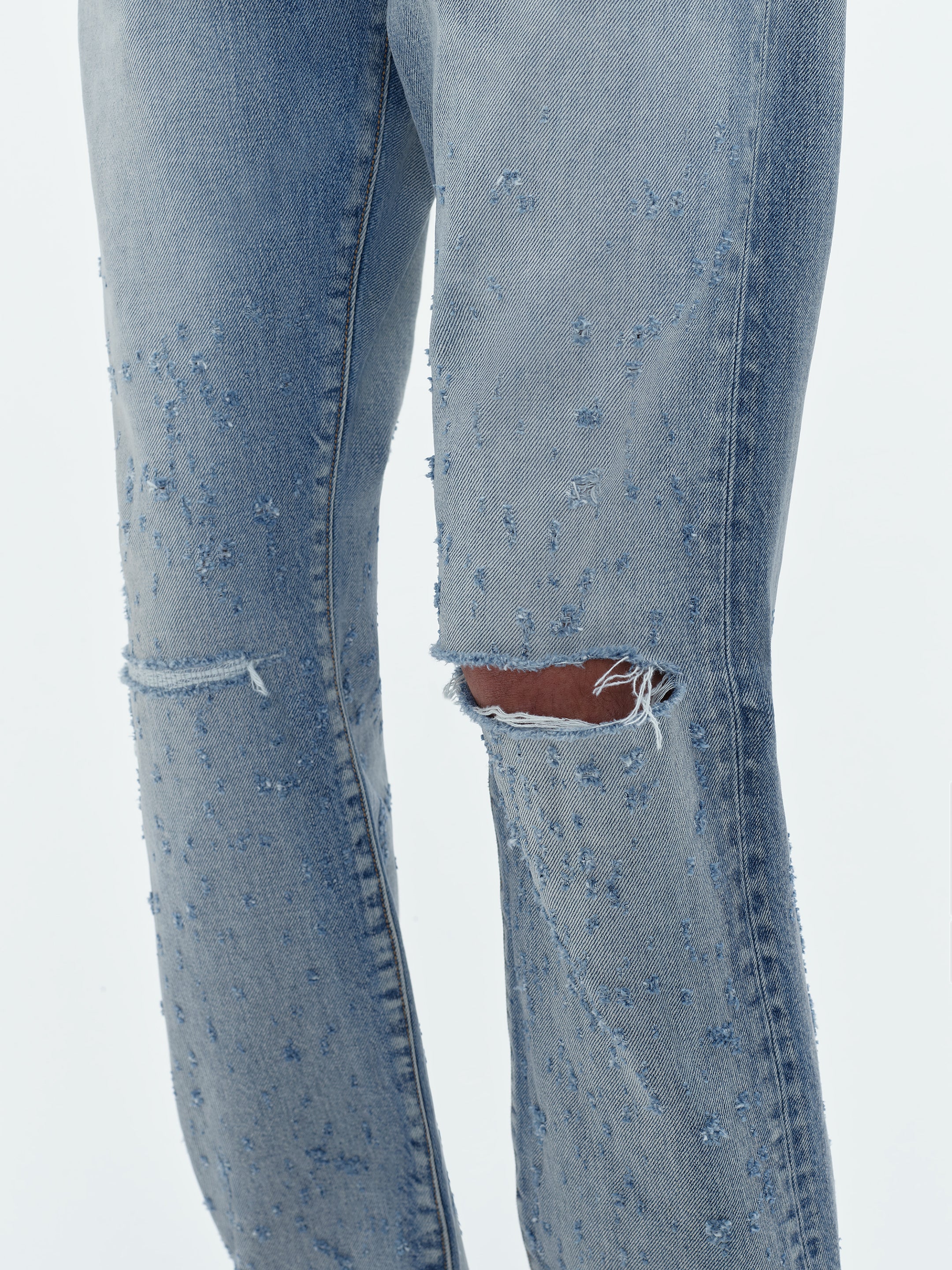 SHOTGUN STRAIGHT JEAN - Antique Indigo