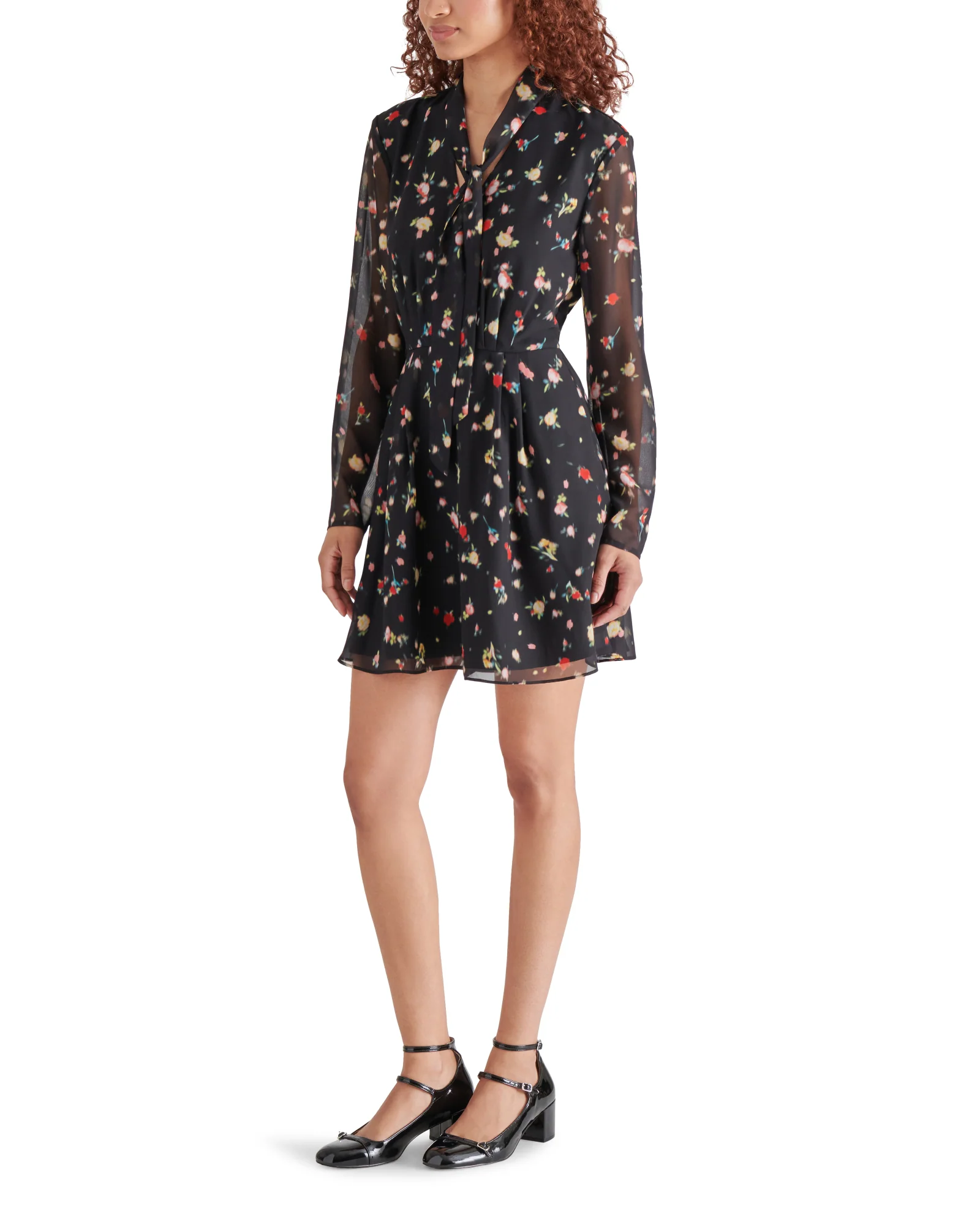 CALLISTA DRESS BLACK MULTI