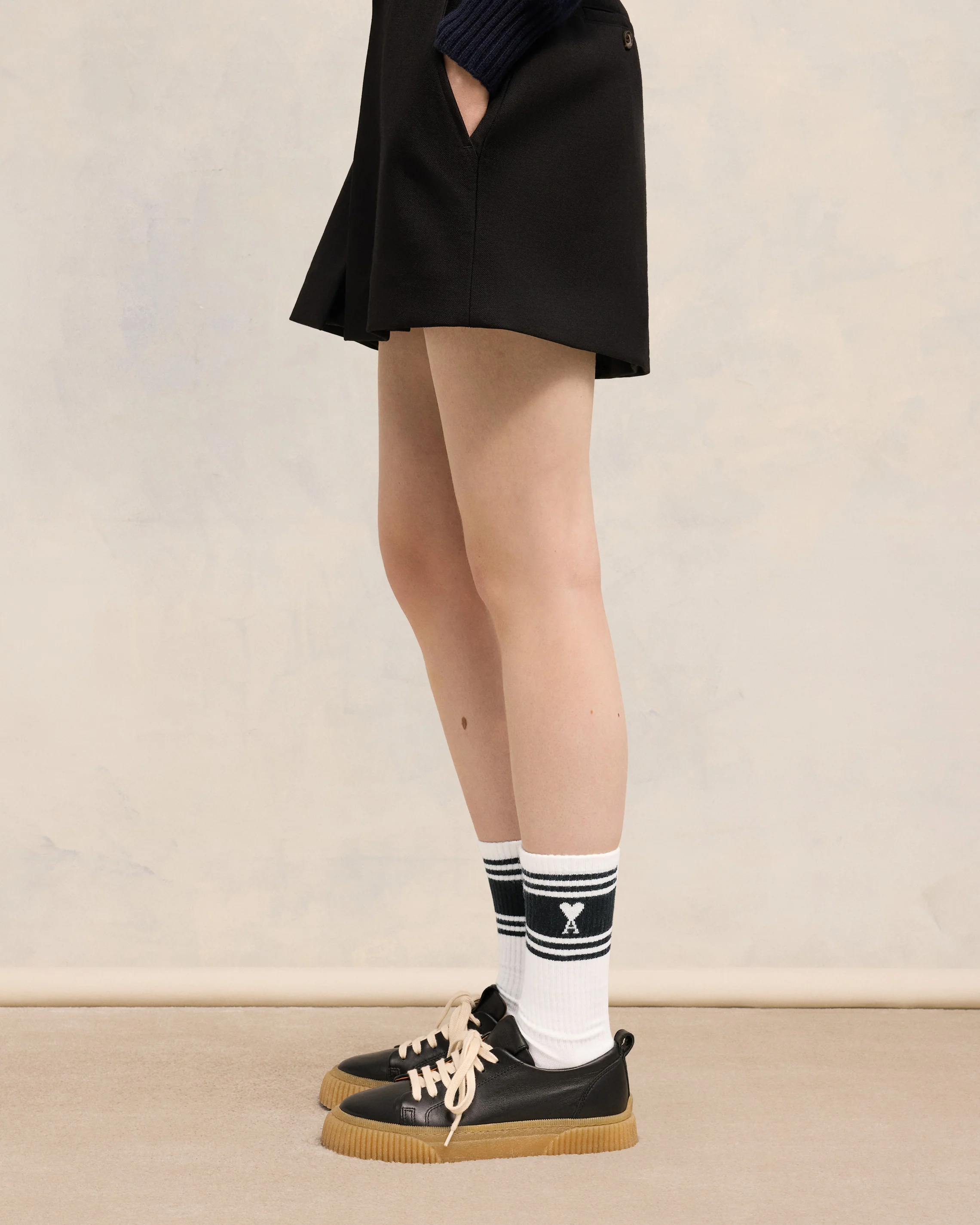 Ami de Coeur Striped Socks