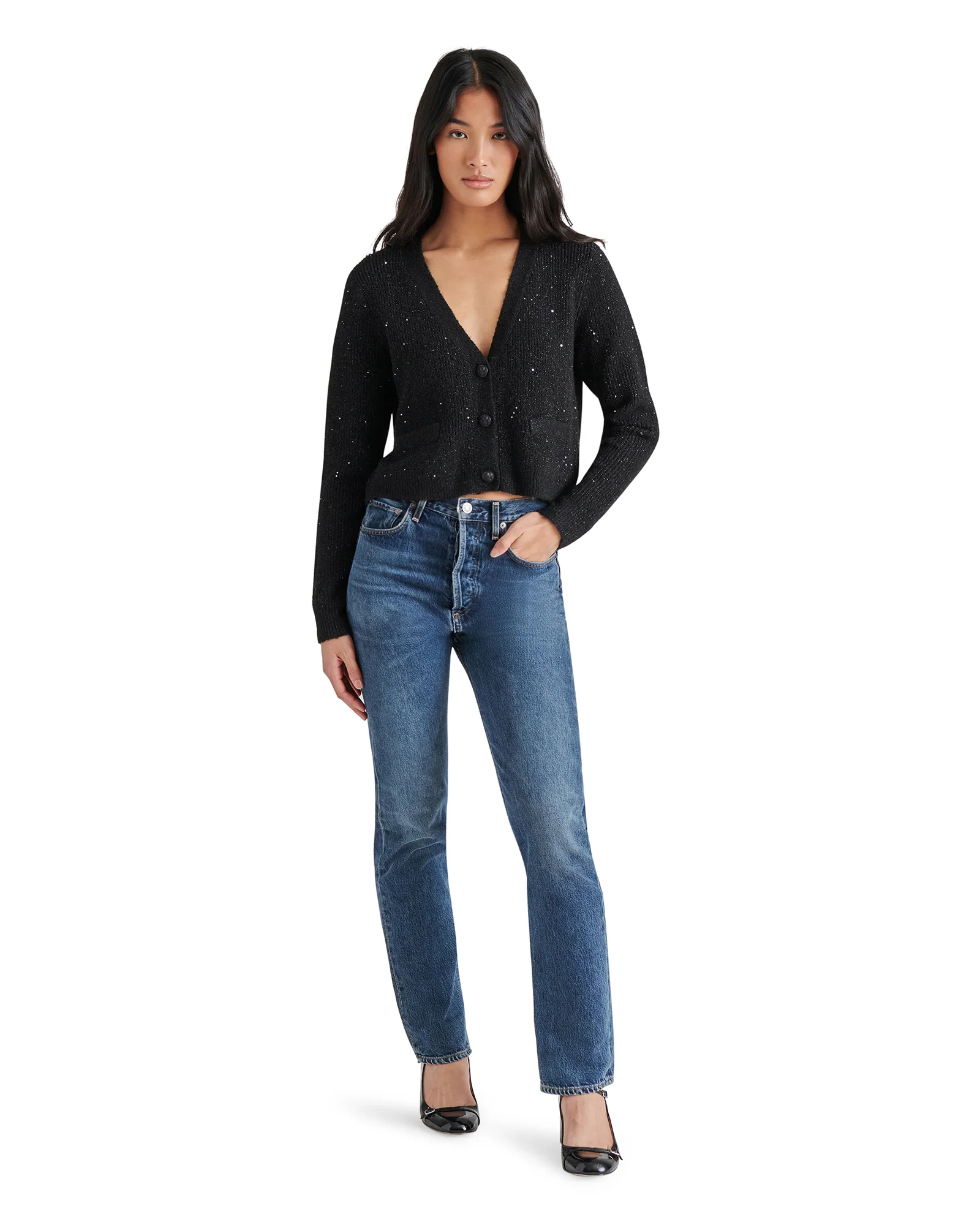 AERO CARDIGAN CHARCOAL