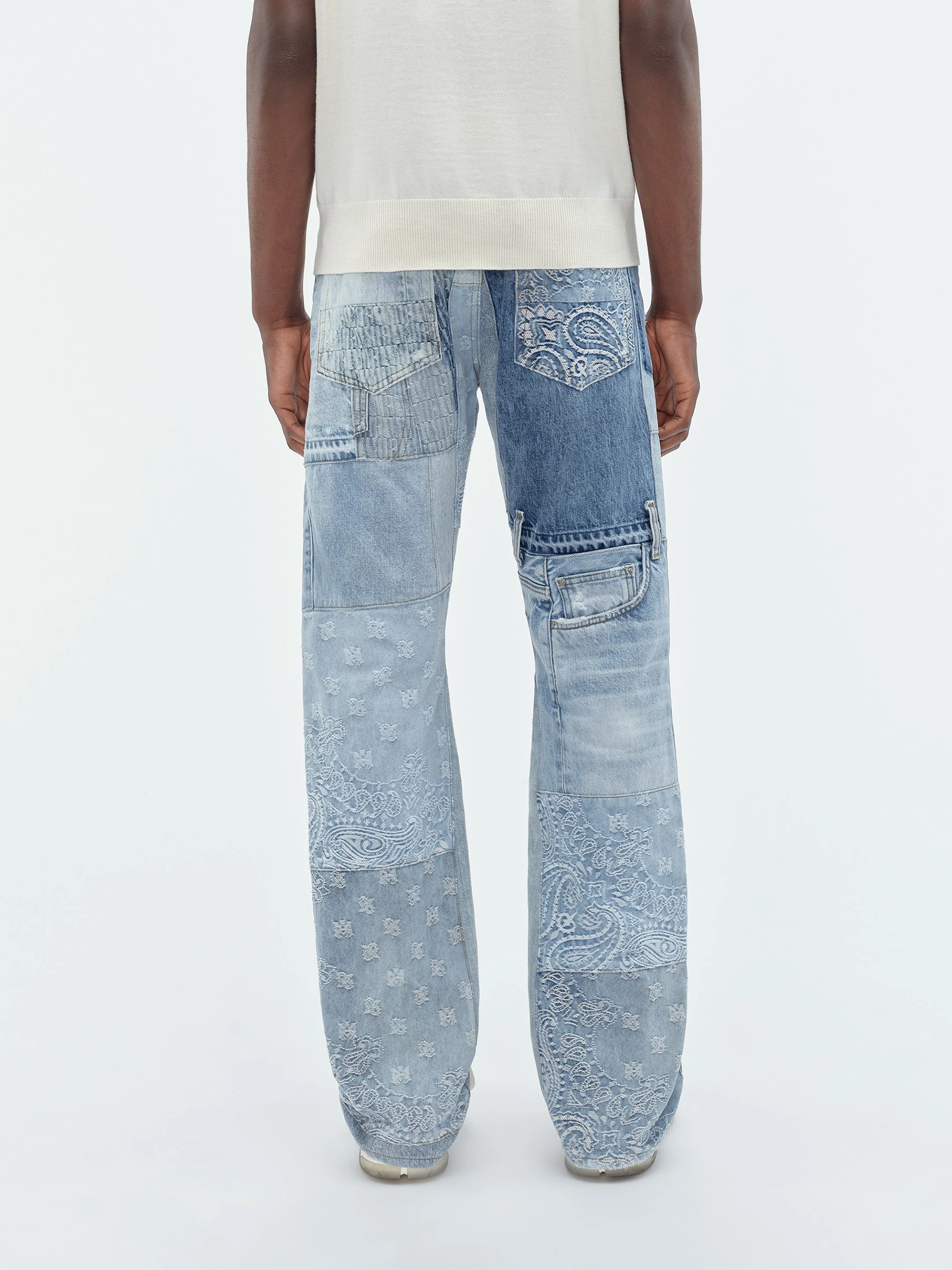 PATCHWORK FLARE JEAN - Multi