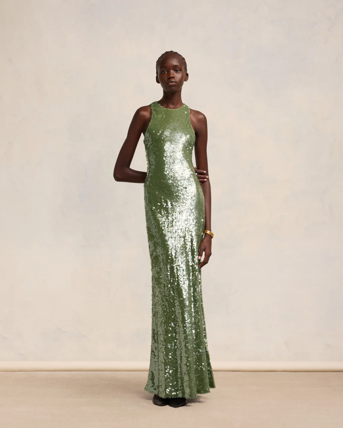 Embroidered Long Dress