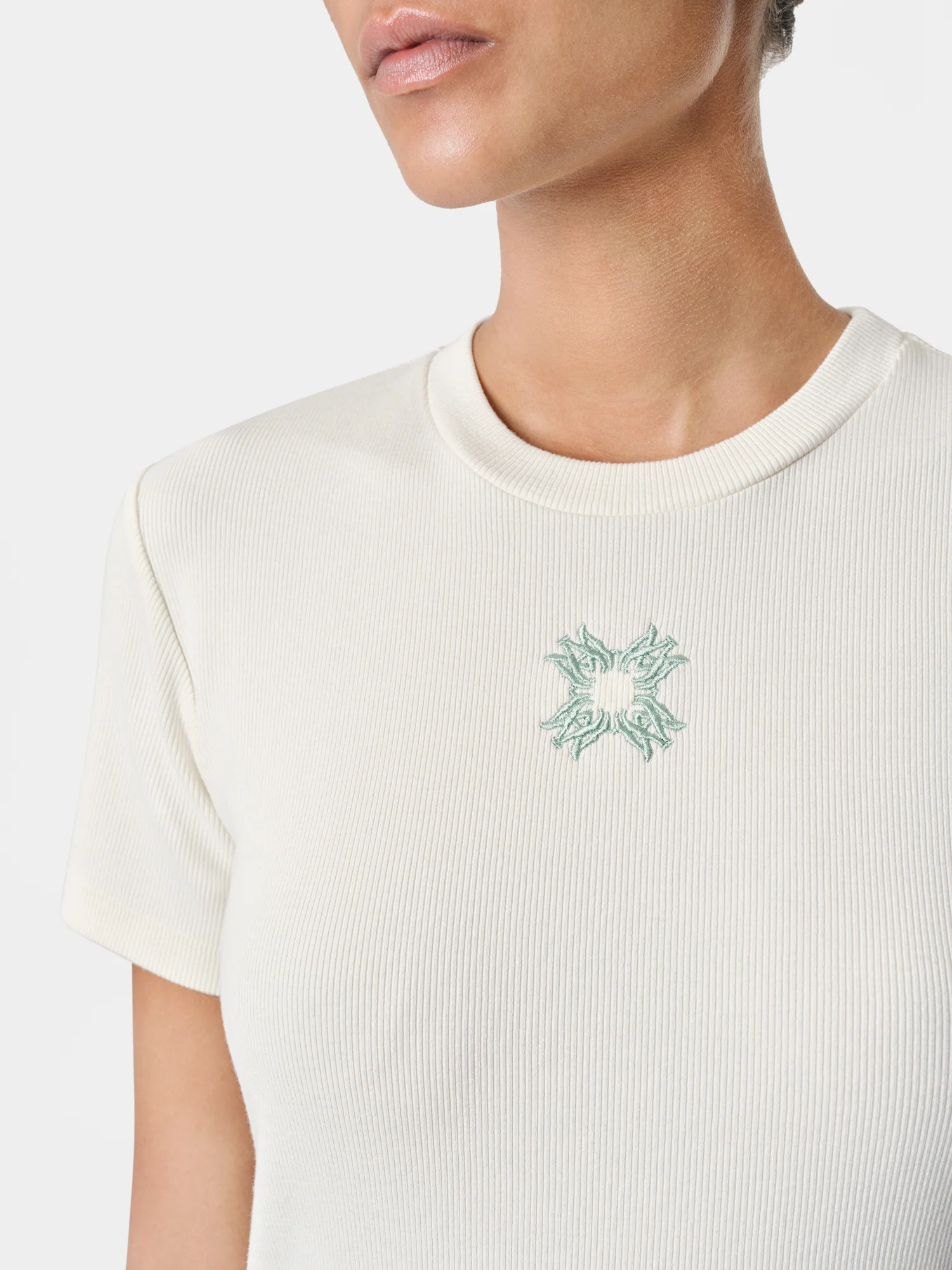 WOMEN - WOMEN'S MA QUAD BABY TEE - Alabaster