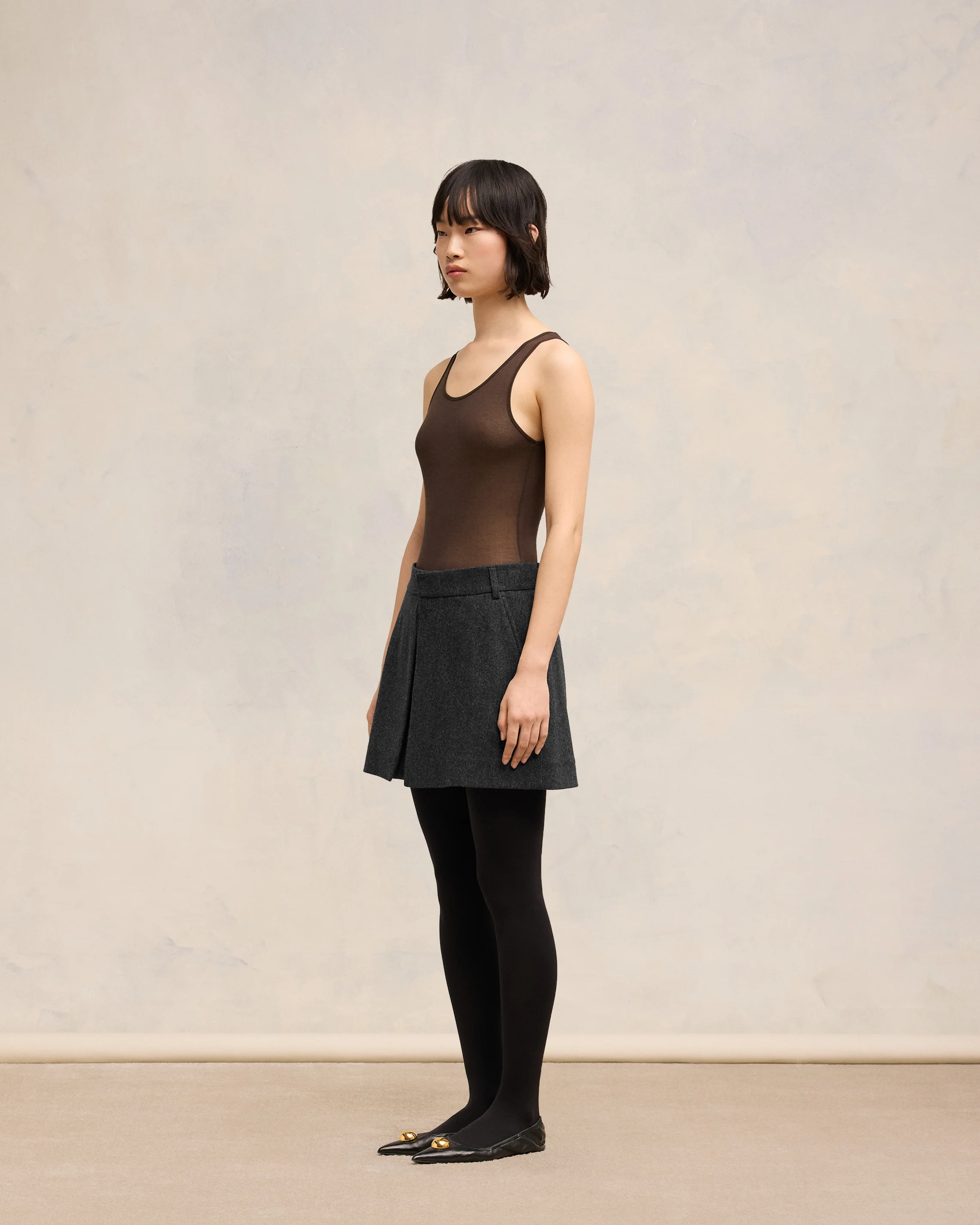 Mini Skirt With Panels