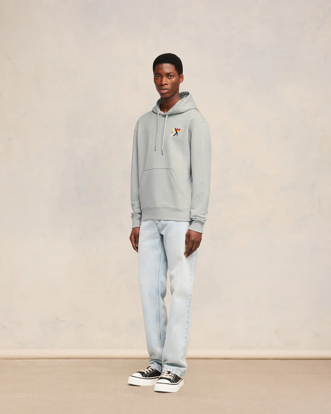 Rainbow Ami de Coeur Classic Fit Hoodie