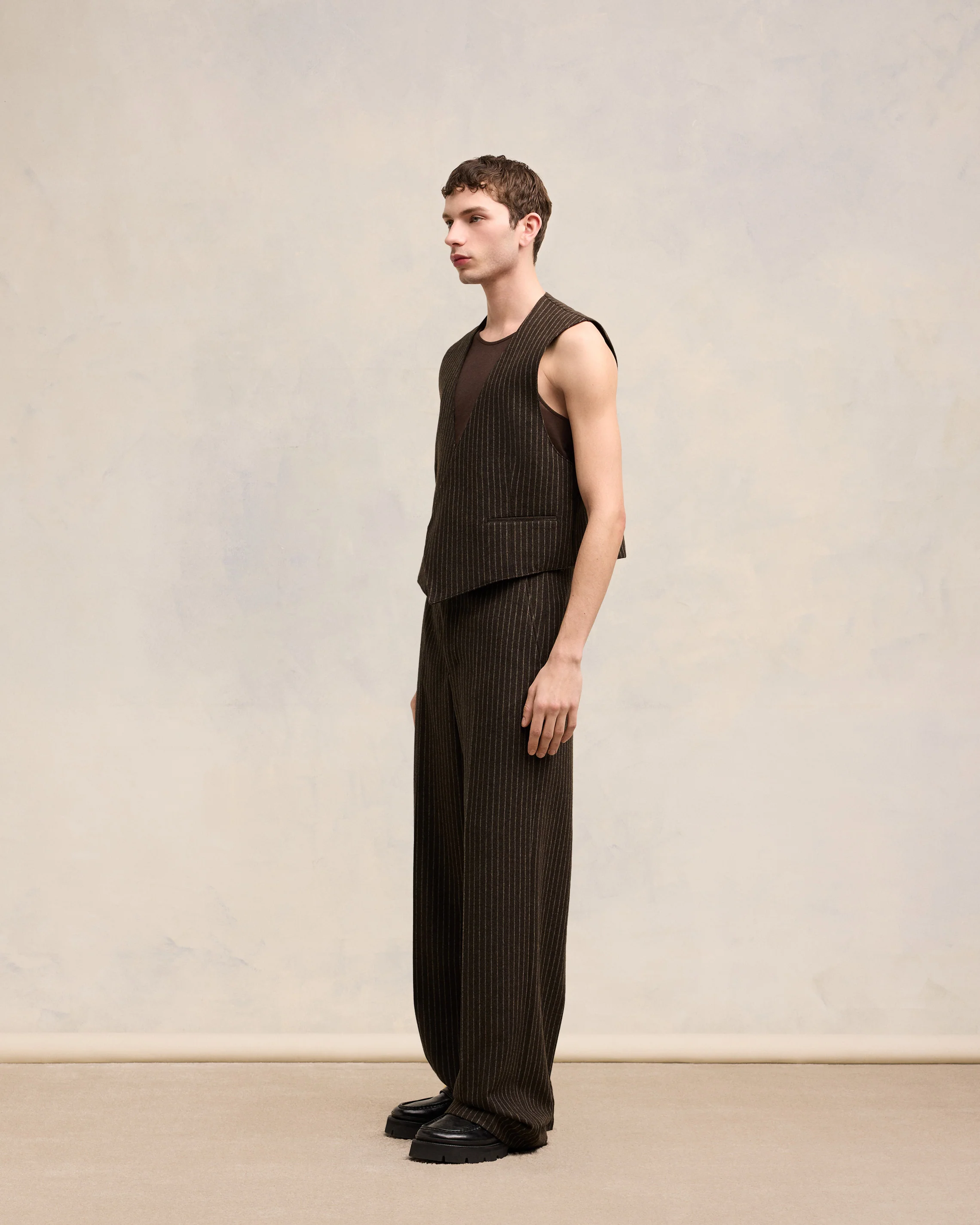 Sleeveless Military Jacket