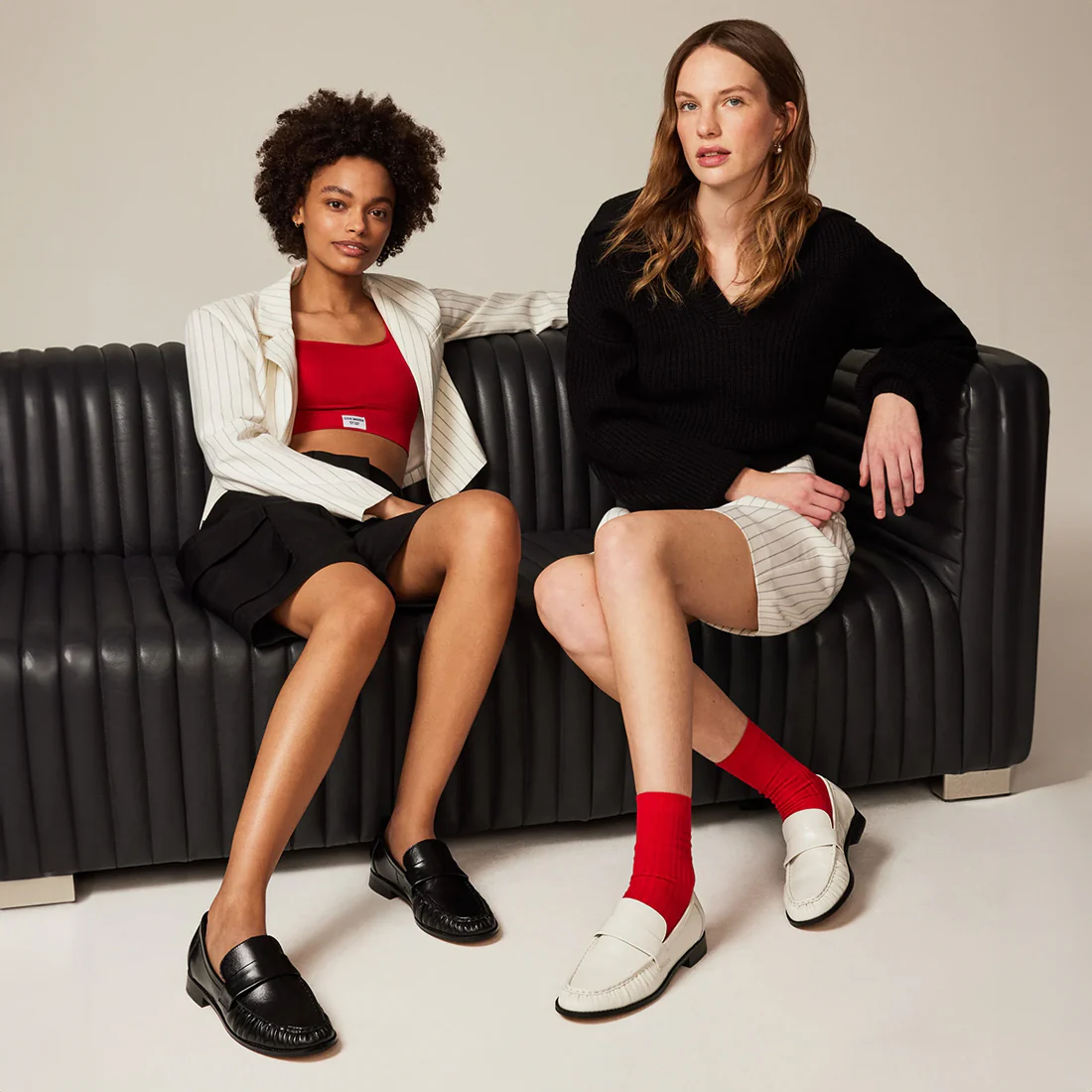 RIDLEY BLACK LEATHER