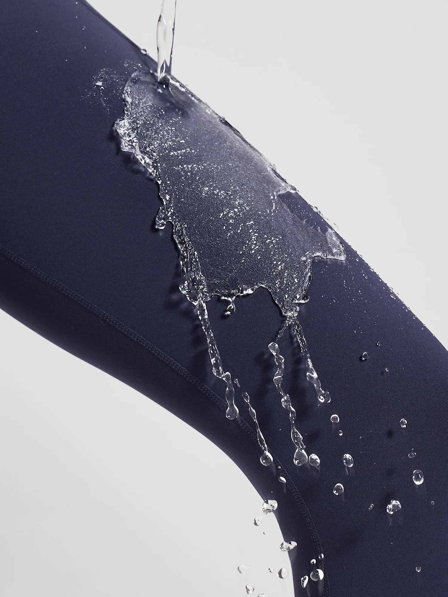 Laureate Fleece-Lined Denim Leggings