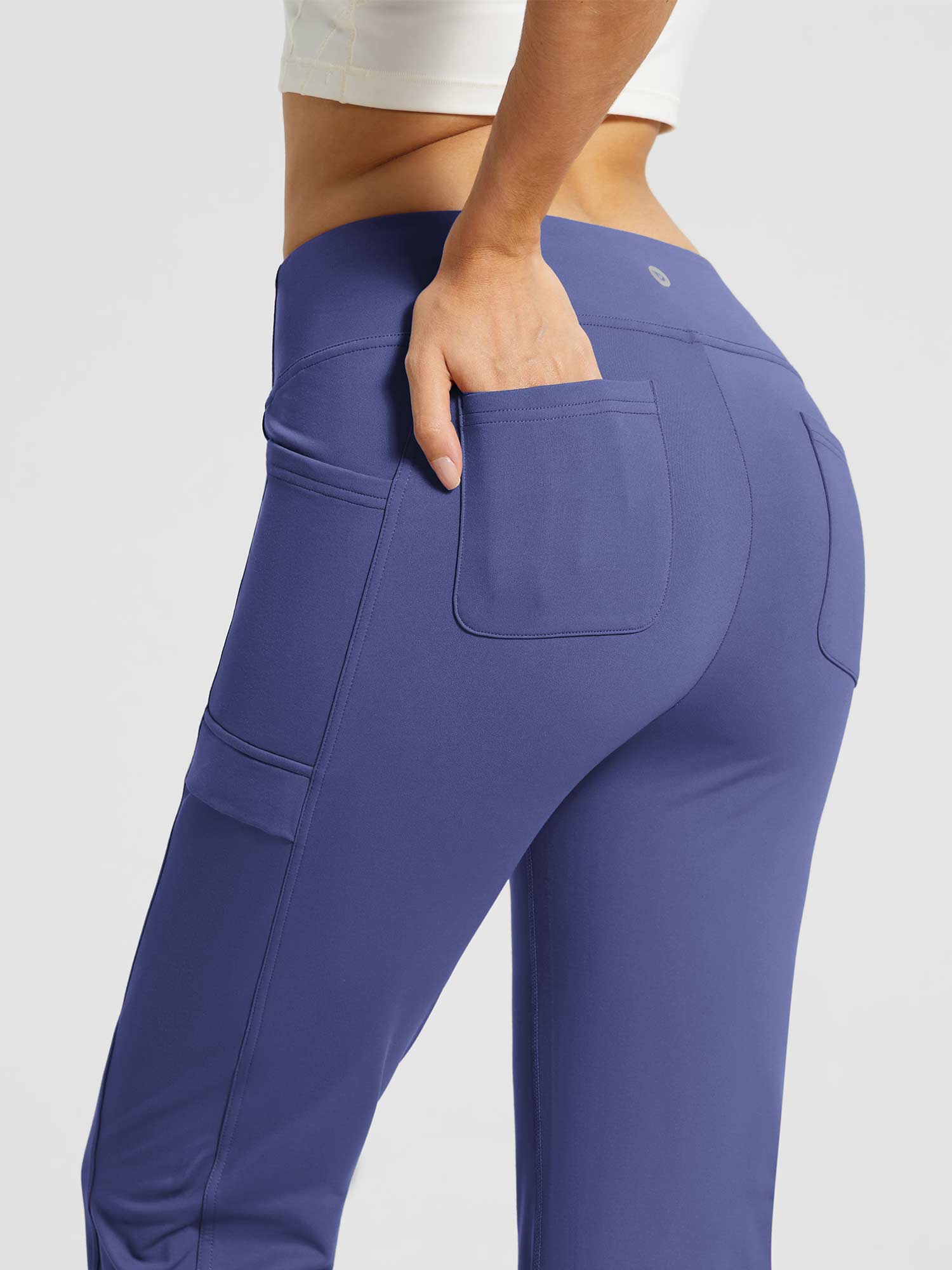 Evergreen Fleece Straight-Leg Trousers