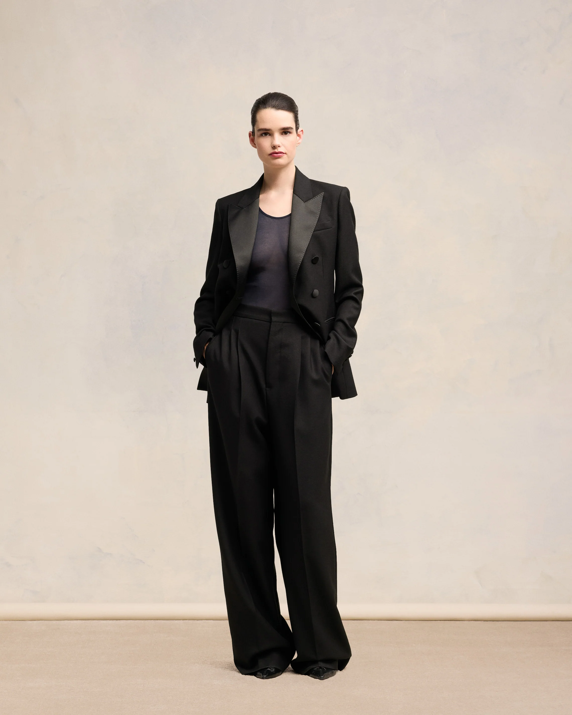 High Waist Large Trousers