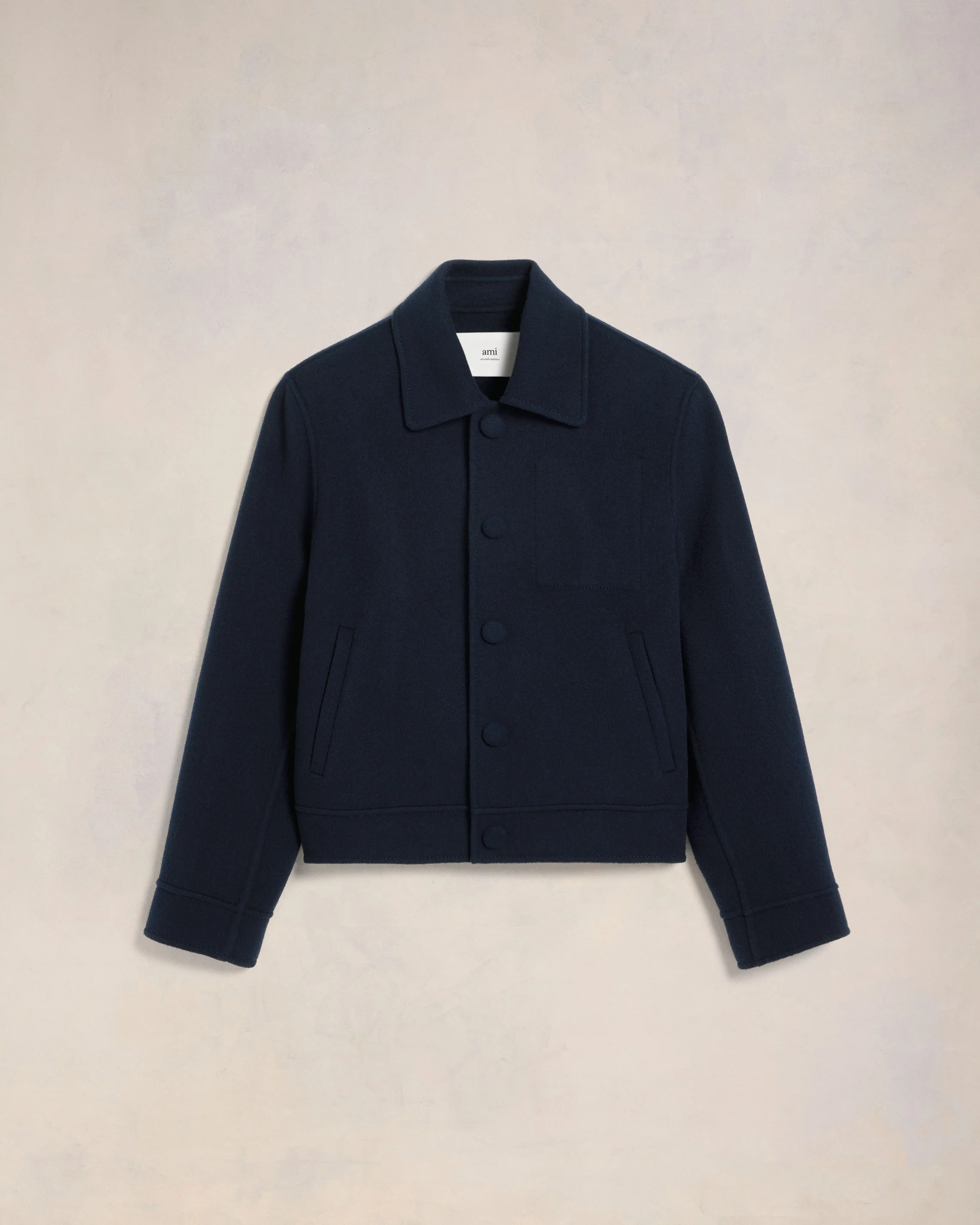 Boxy Buttoned Jacket