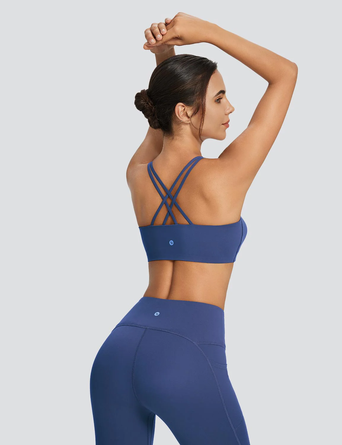 Nuleaf Spaghetti Strap Low Impact Bra