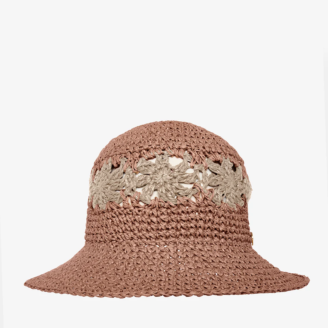 CROCHET HAT ROSE