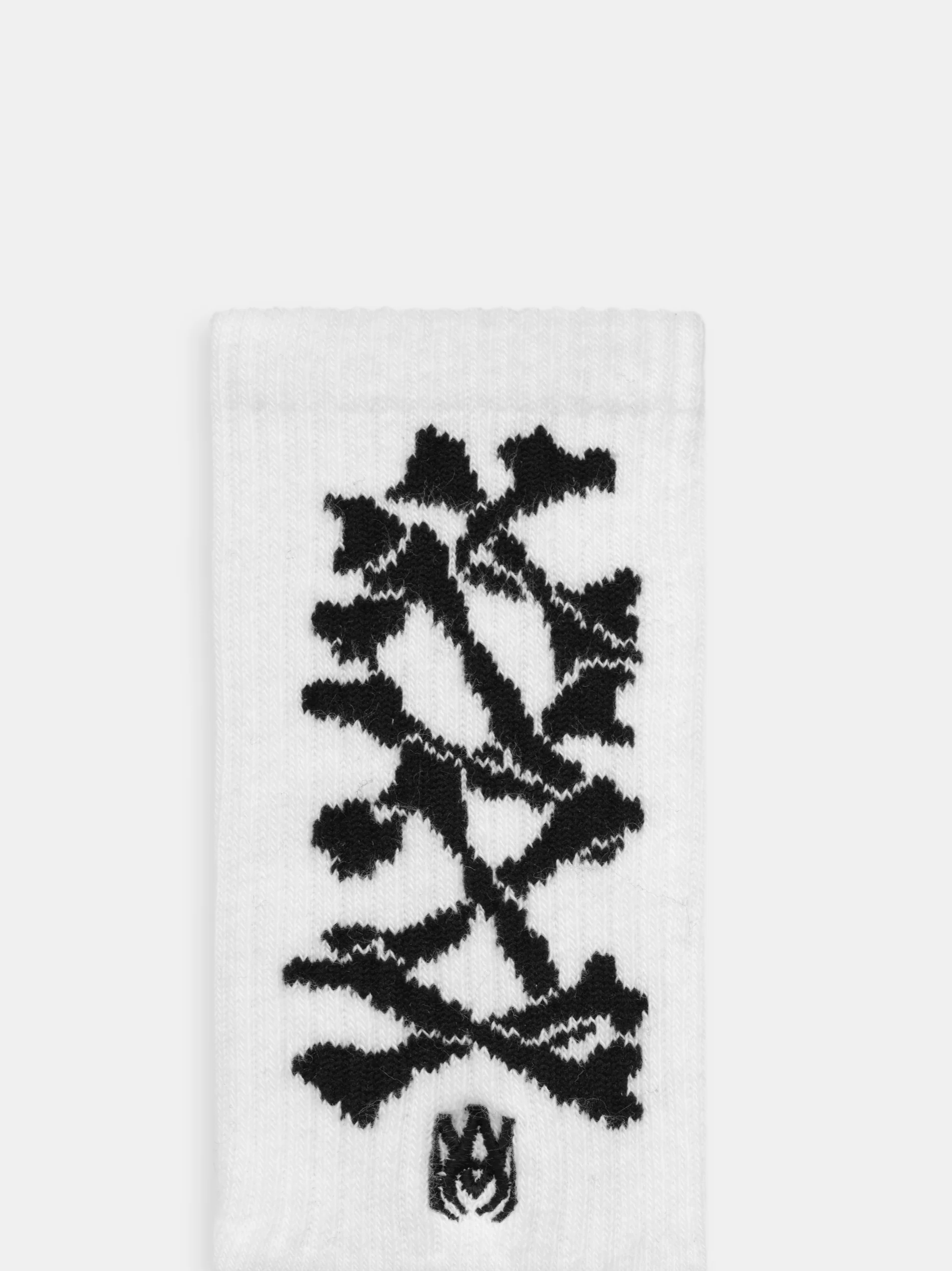 KIDS - KIDS' BONES STACKED SOCKS - White Black