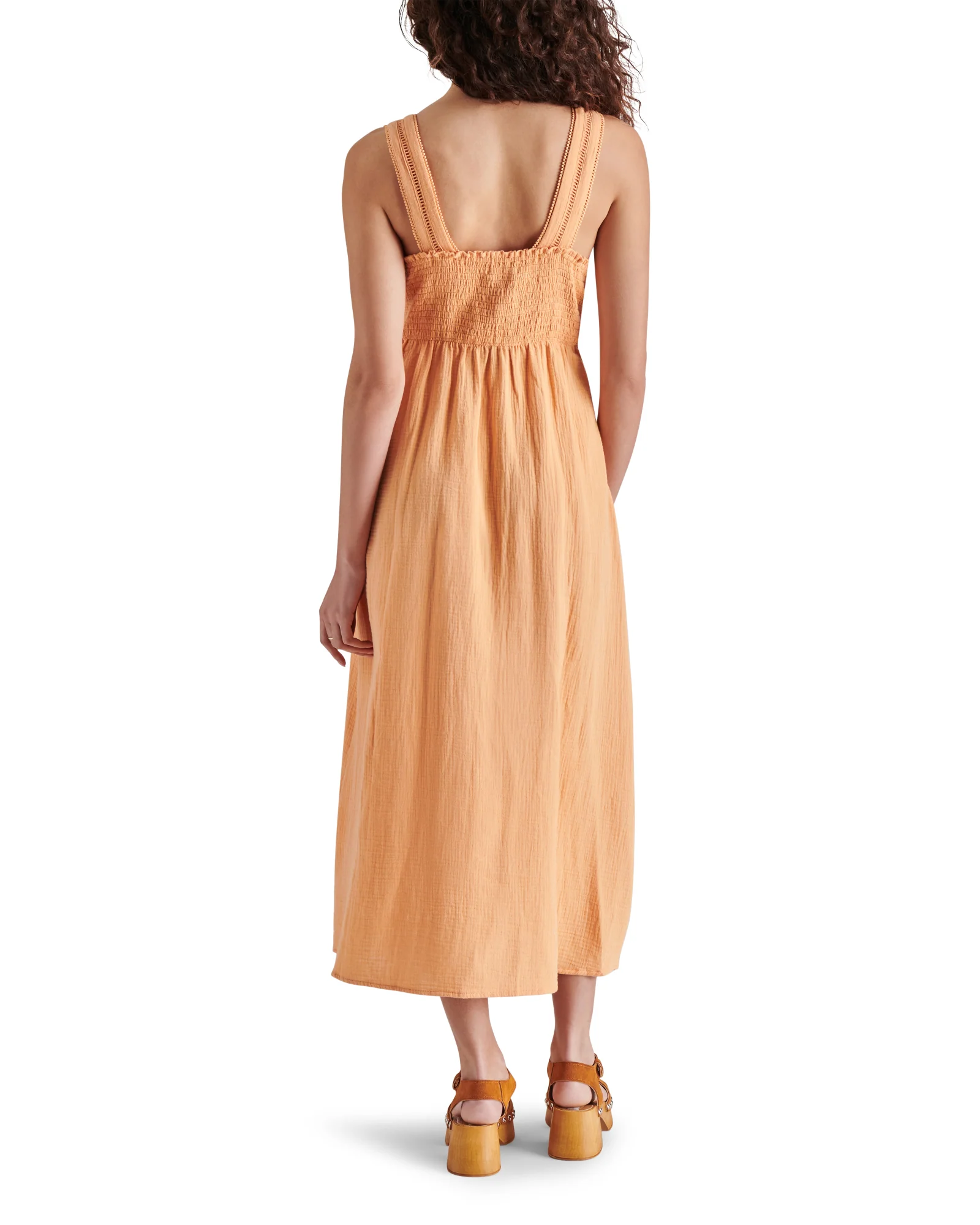 TARYN DRESS PERSIMMON