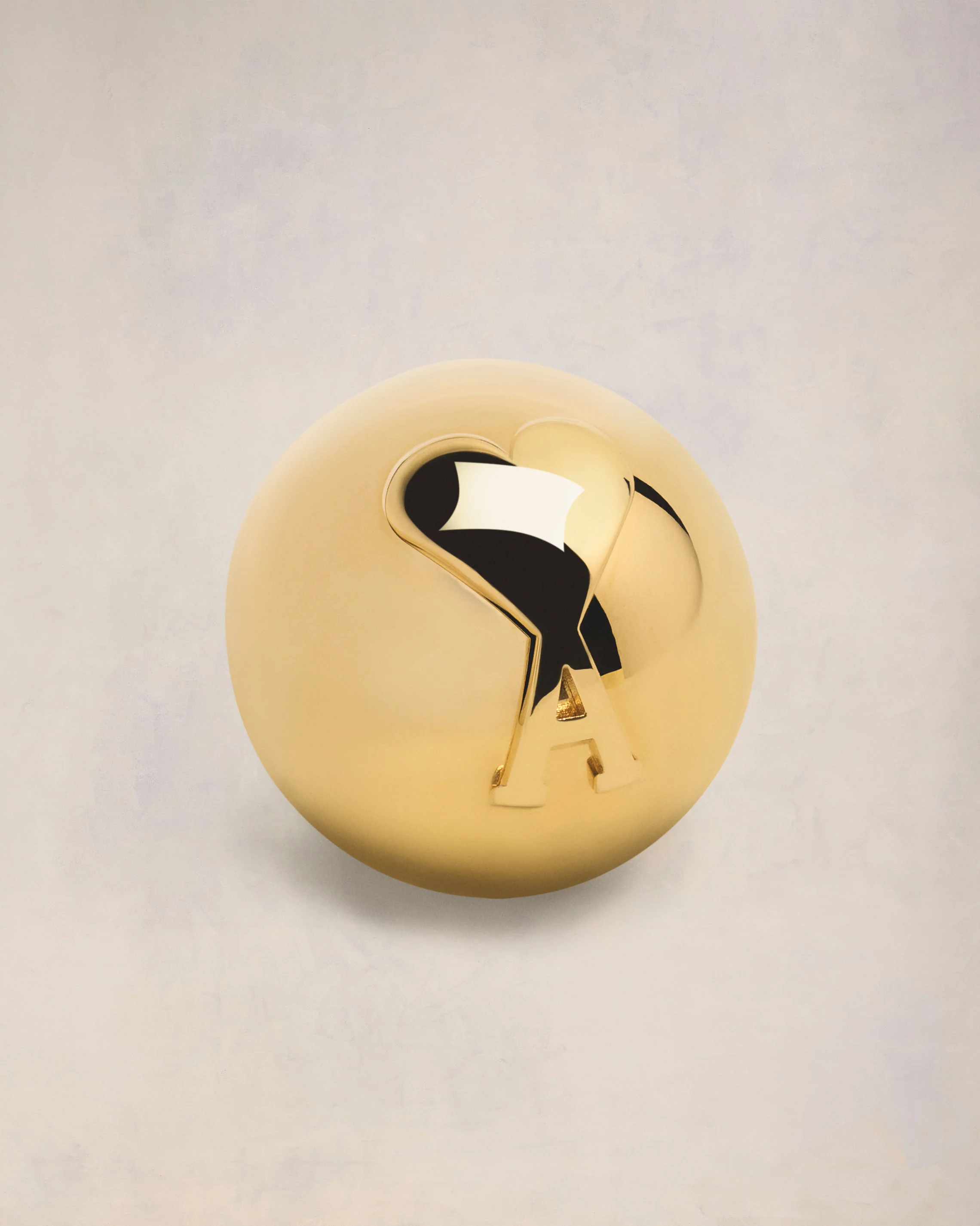 Domed Ami de Coeur Ring