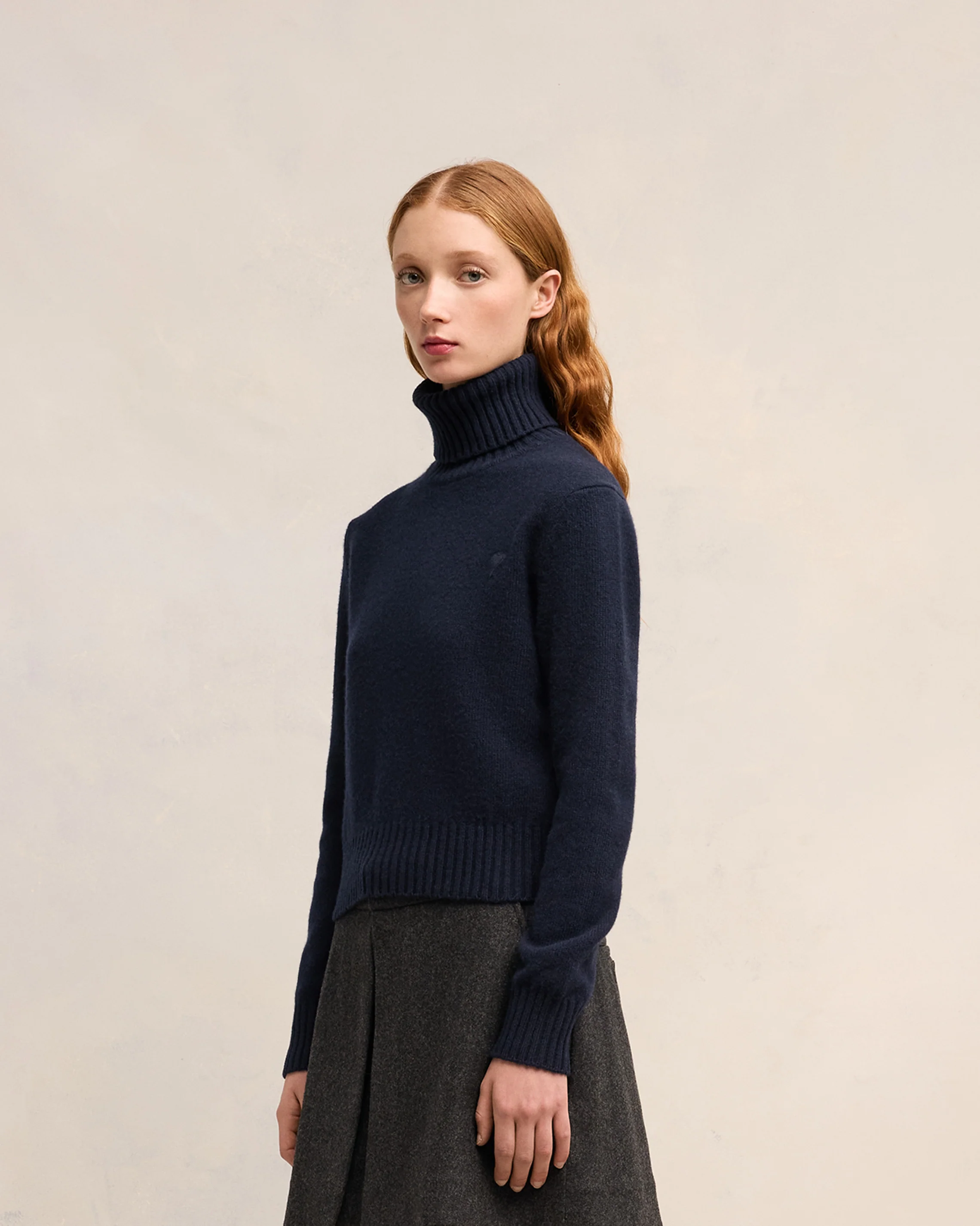 Cashmere Ami de Coeur Turtle Neck Sweater