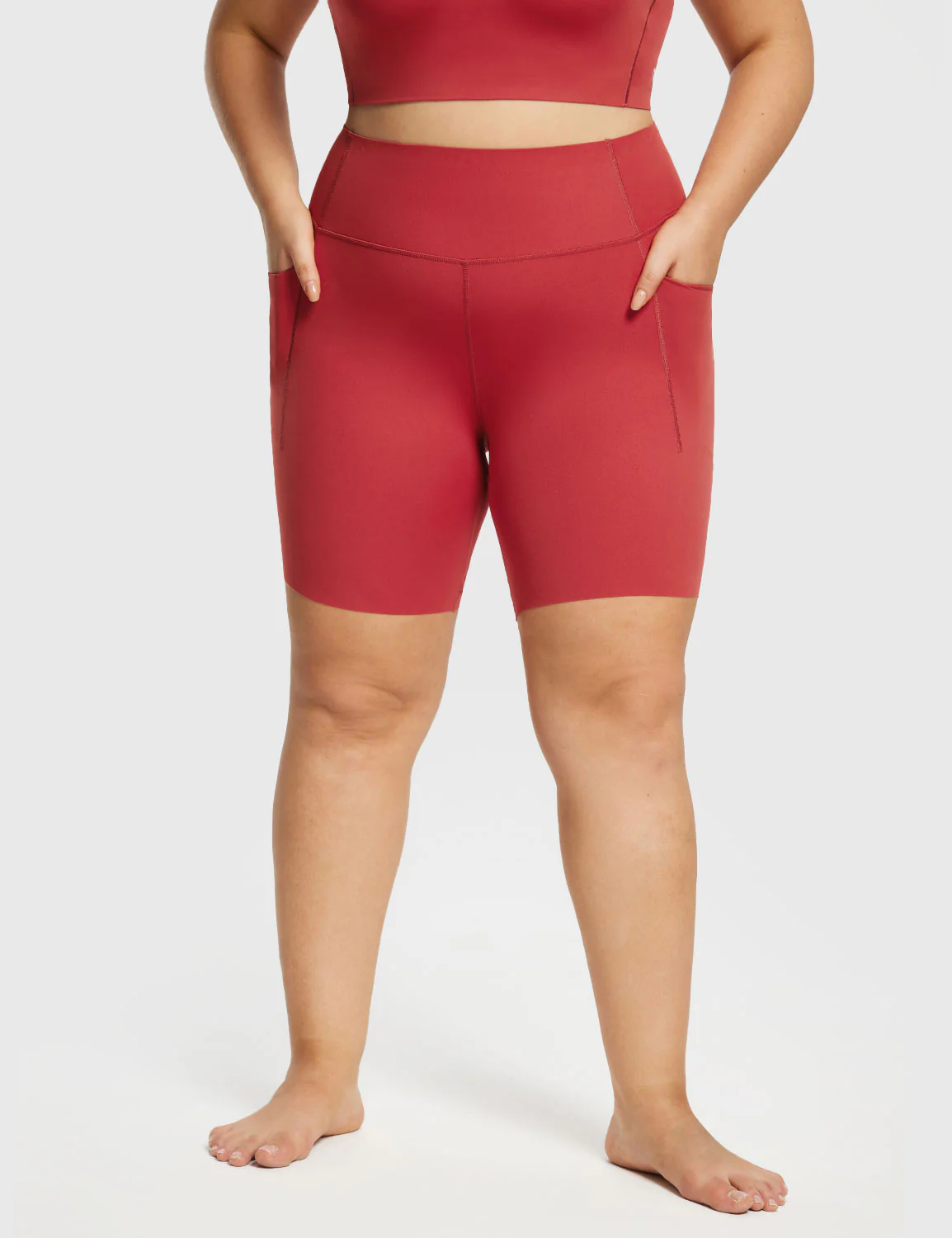 Freeleaf 8 Seamless High-Rise Shorts