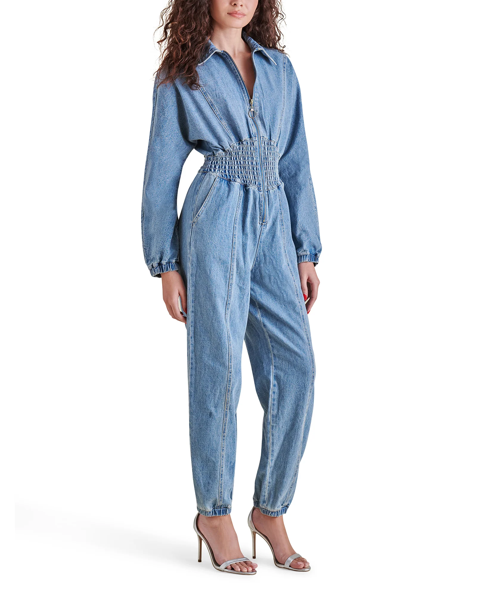 COYA DENIM JUMPSUIT BLUE