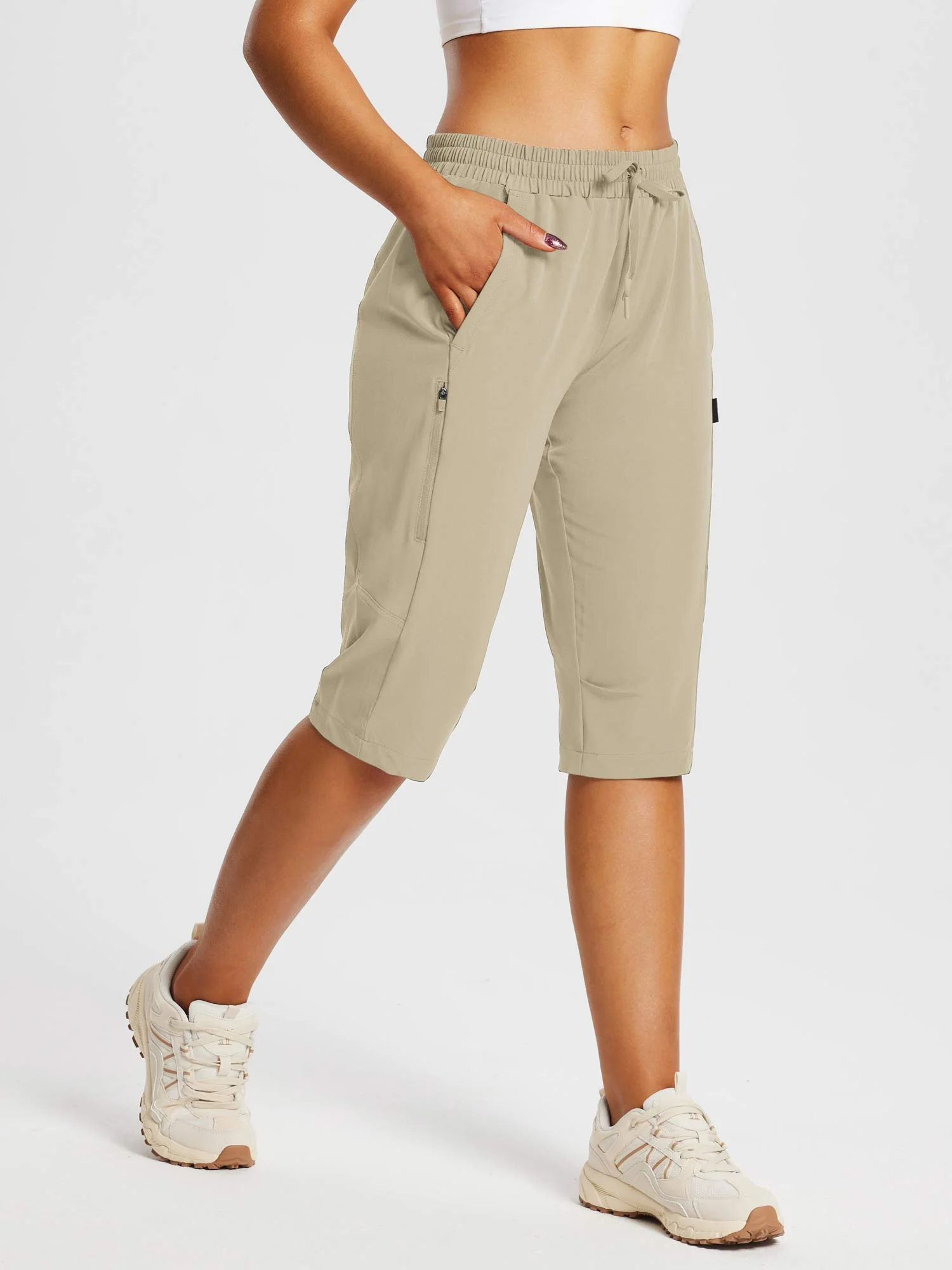 Laureate UPF50+ DWR Pocketed Capris