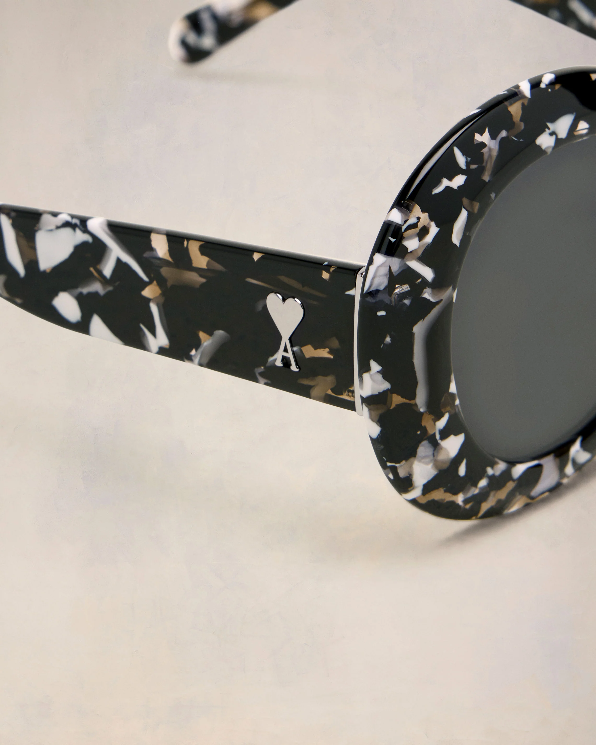 Rounded Ami de Coeur Sunglasses
