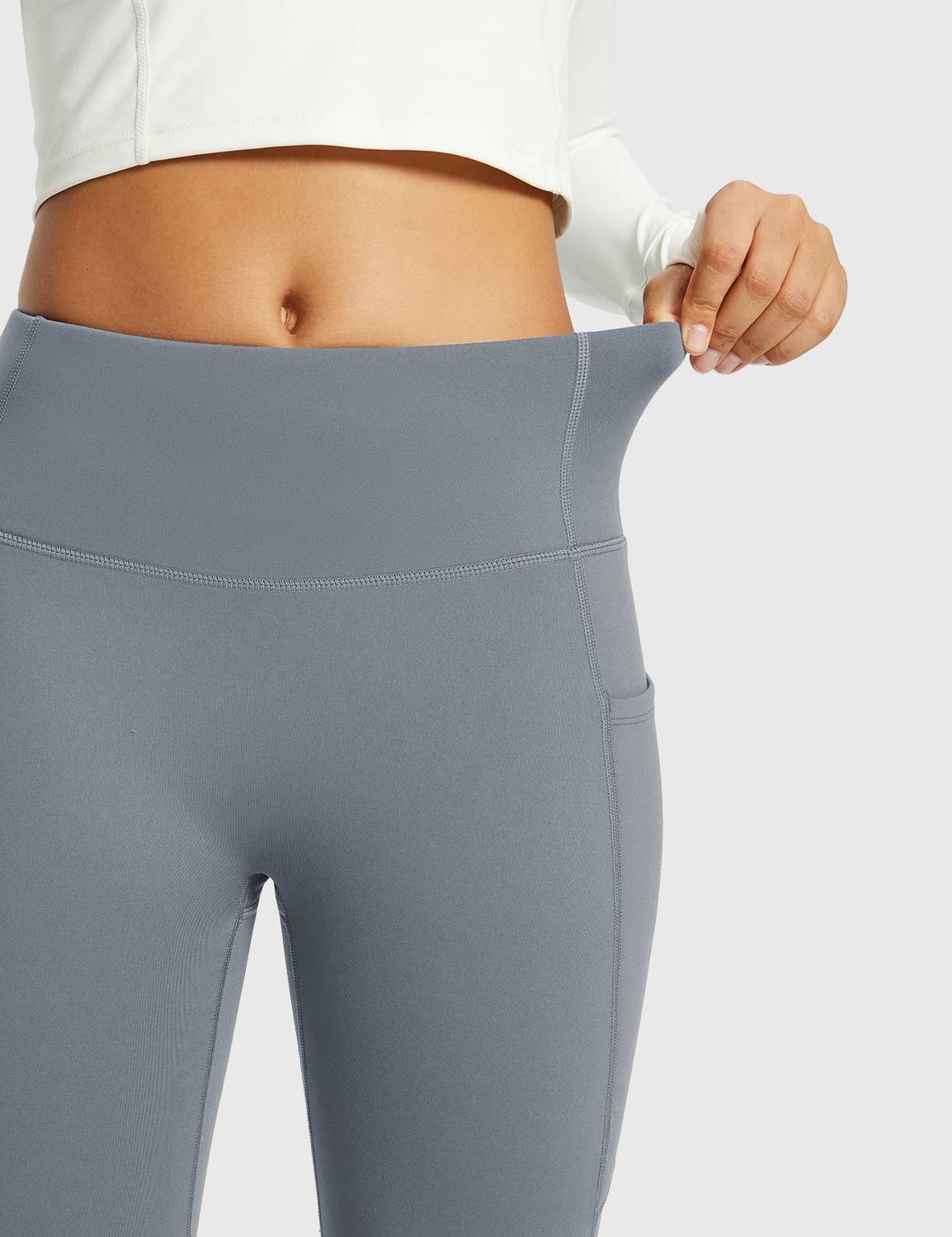 Laureate High-Rise Thermal Flared Pants