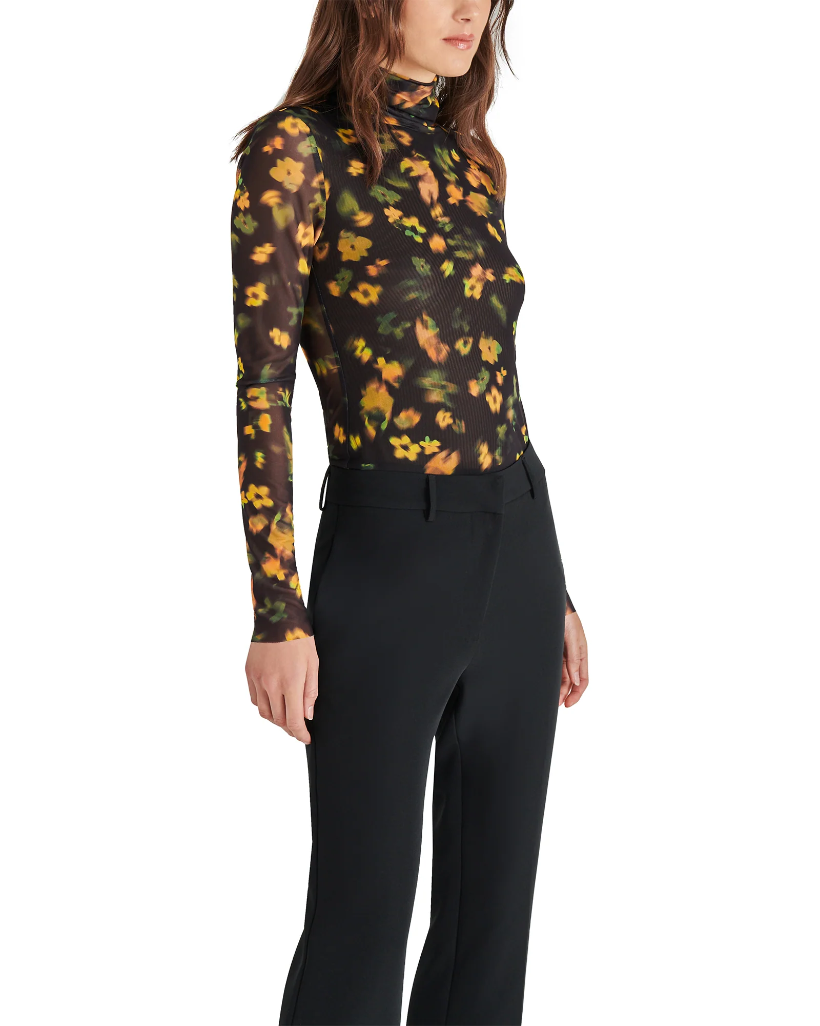 FIONA TOP BLACK MULTI