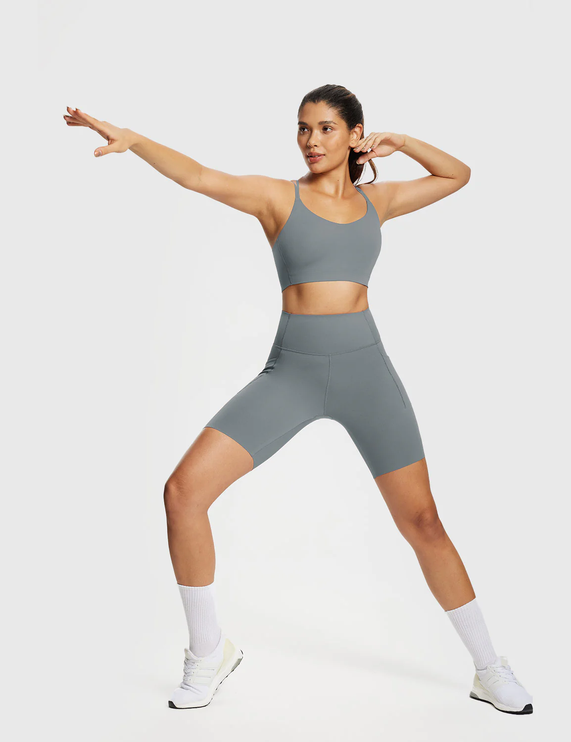 Freeleaf 8 Seamless High-Rise Shorts