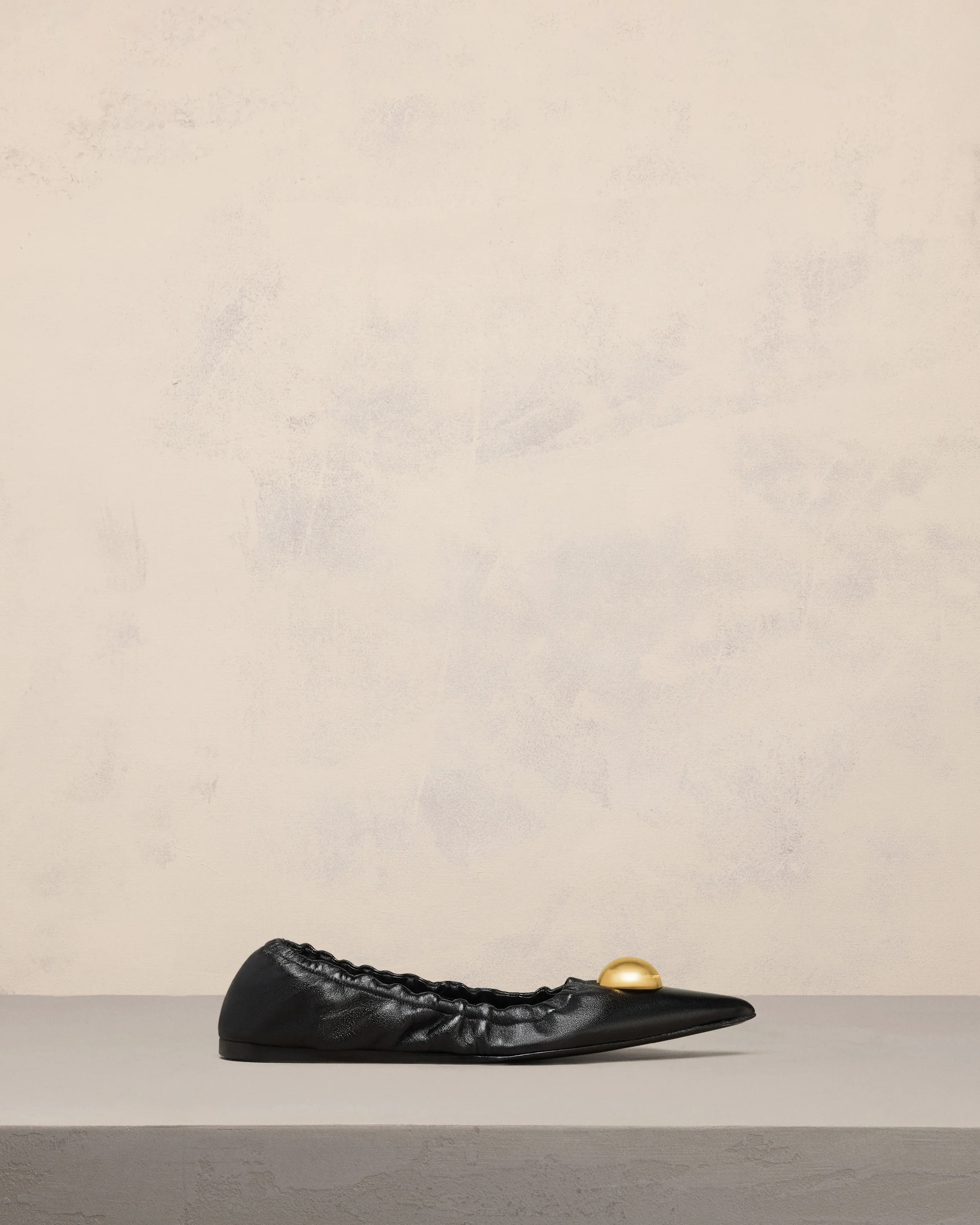 Embellished Pointed Toe Ballerinas