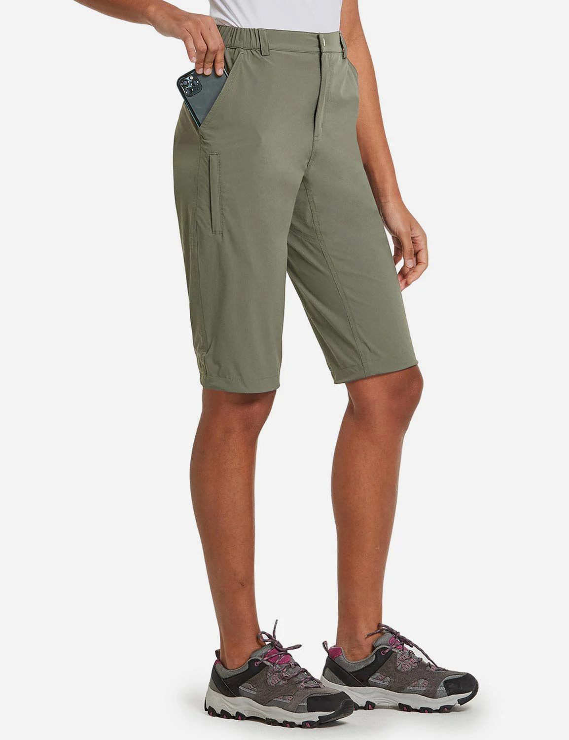 Flyleaf UPF50+ DWR Knee-Length Shorts