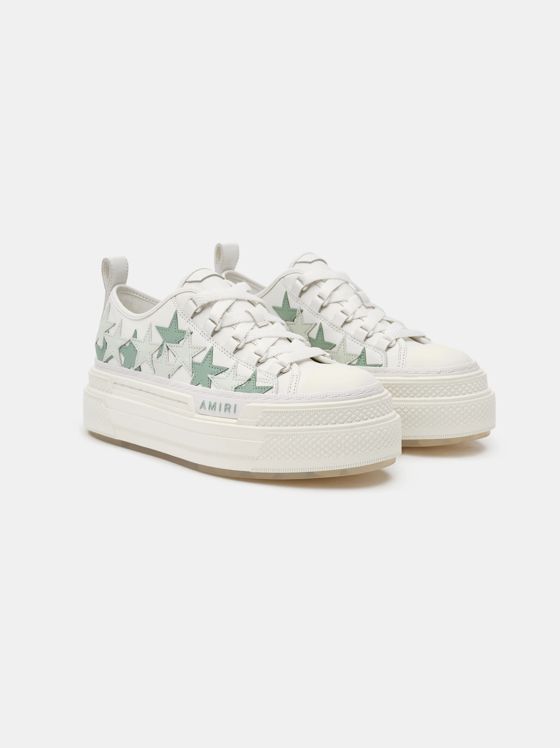 WOMEN - WOMEN'S PLATFORM STARS COURT LOW - Frosty Green