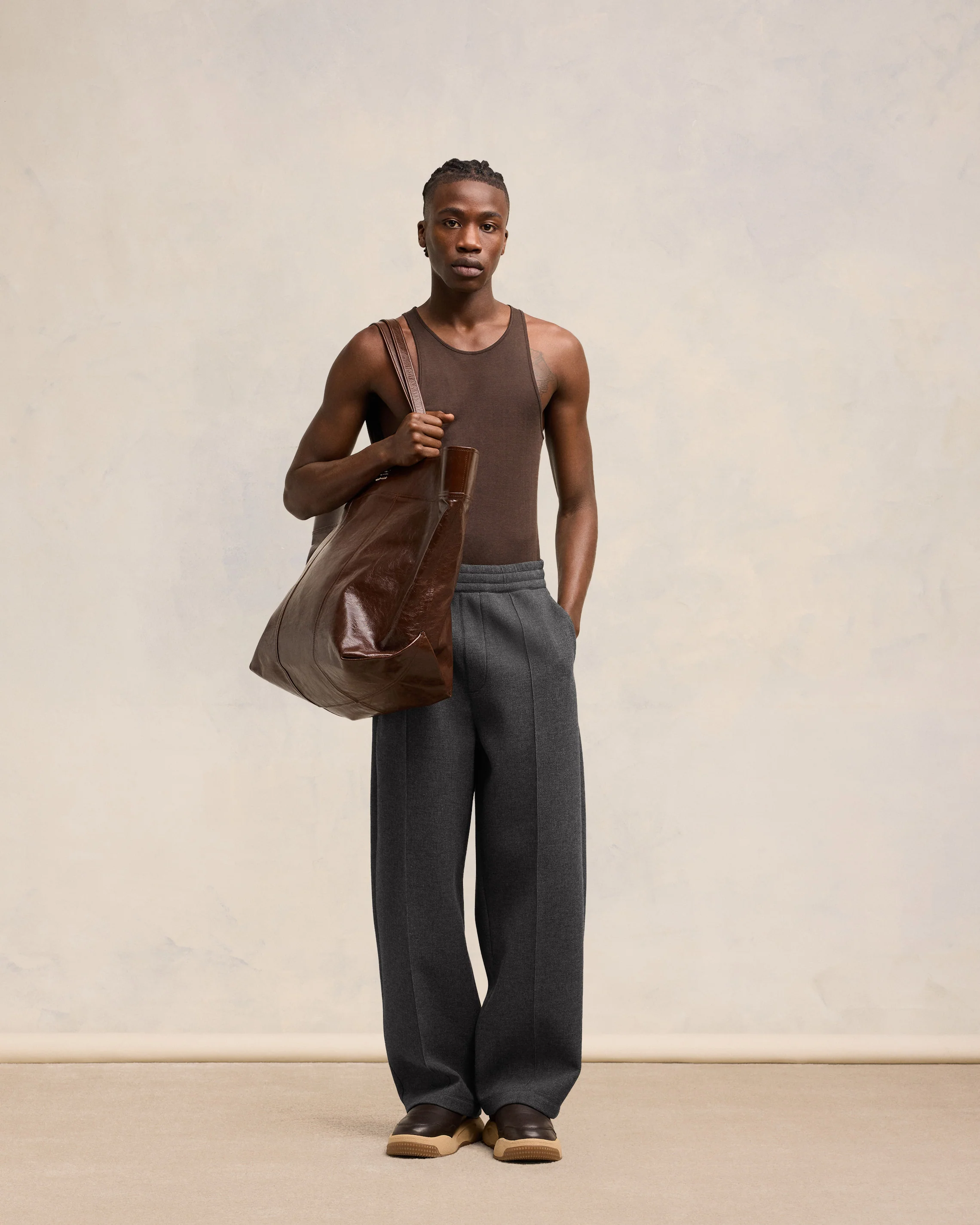 Ami Pleated Trousers