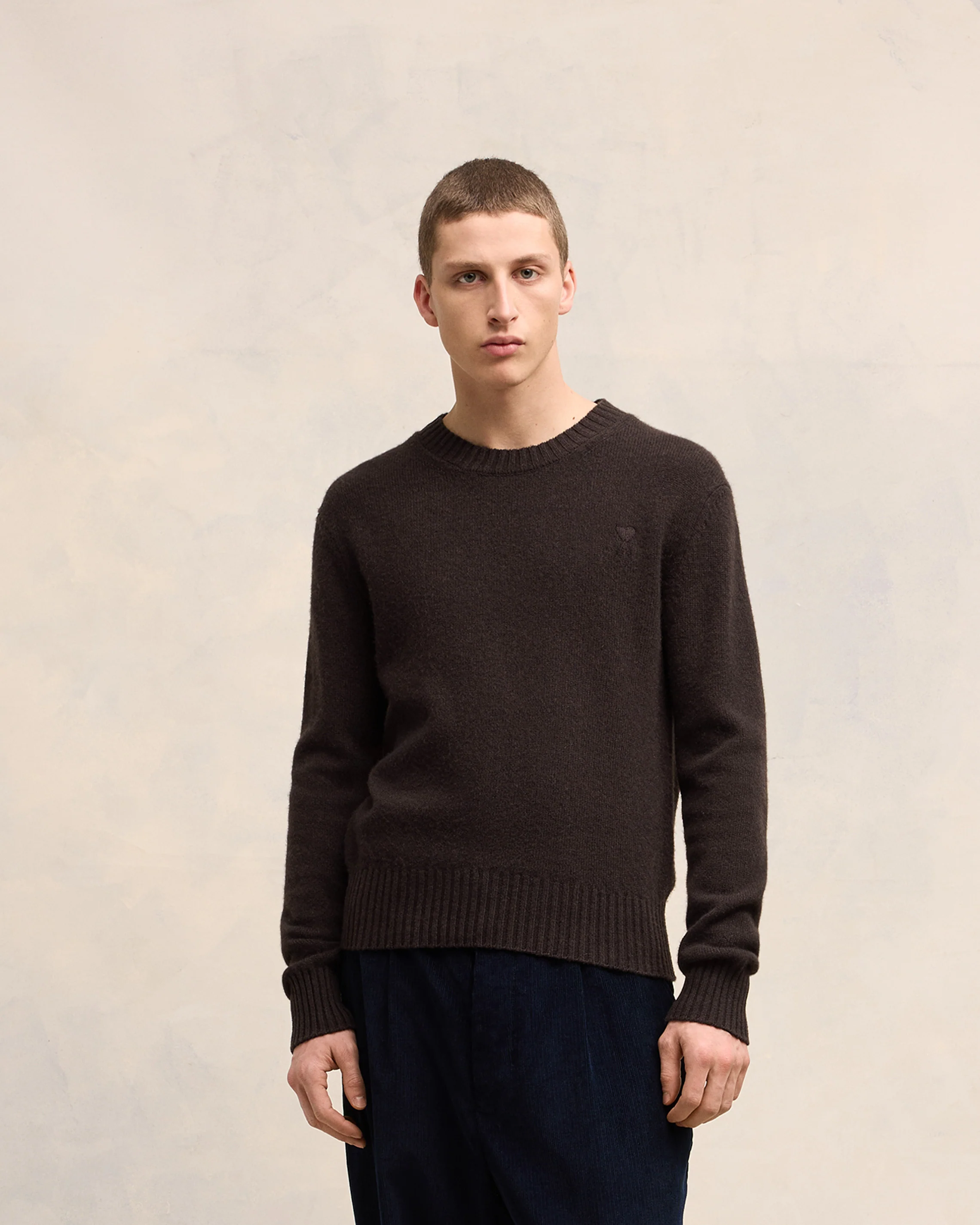 Cashmere Ami de Coeur Crew Neck Sweater