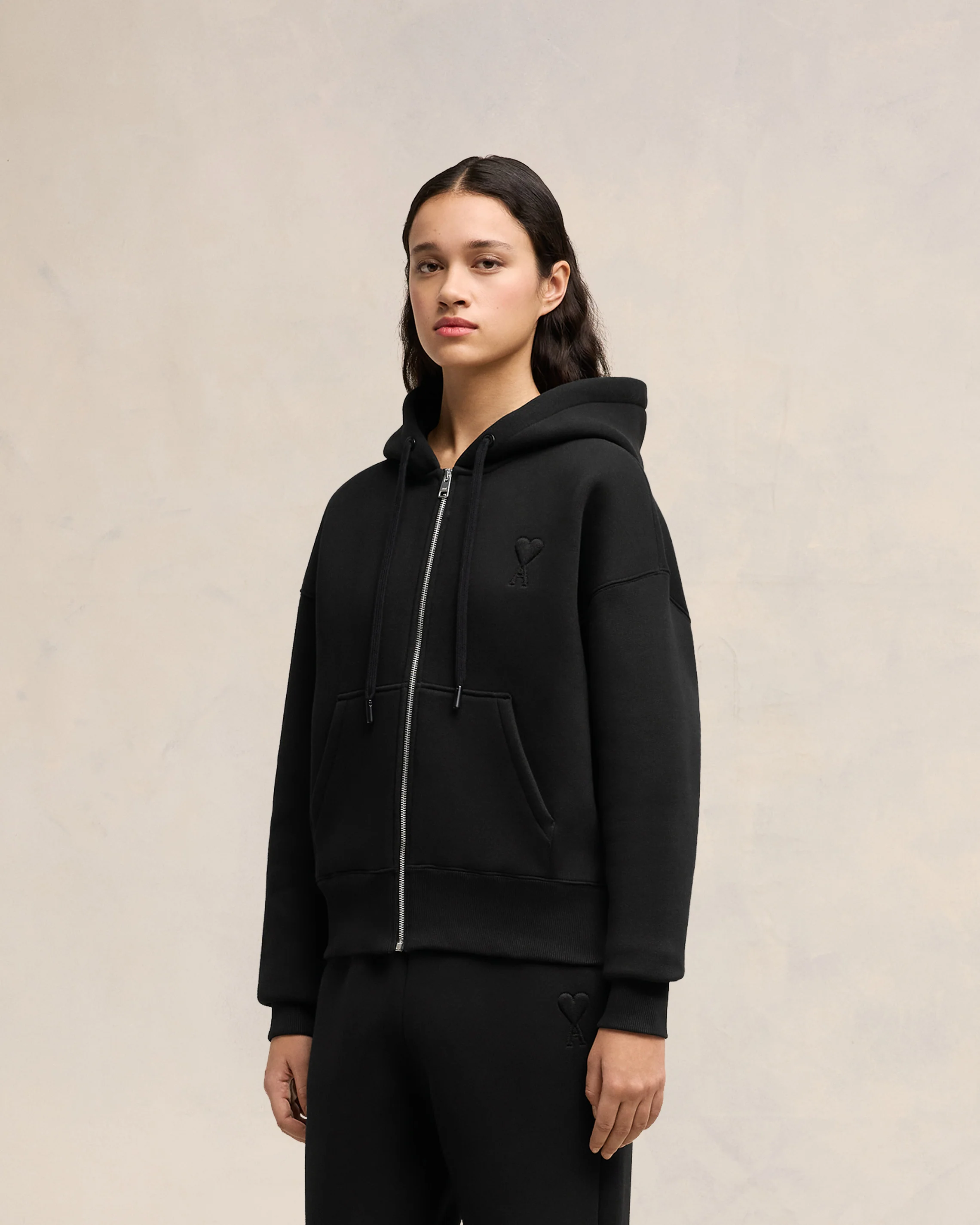 Zipped Ami de Coeur Hoodie