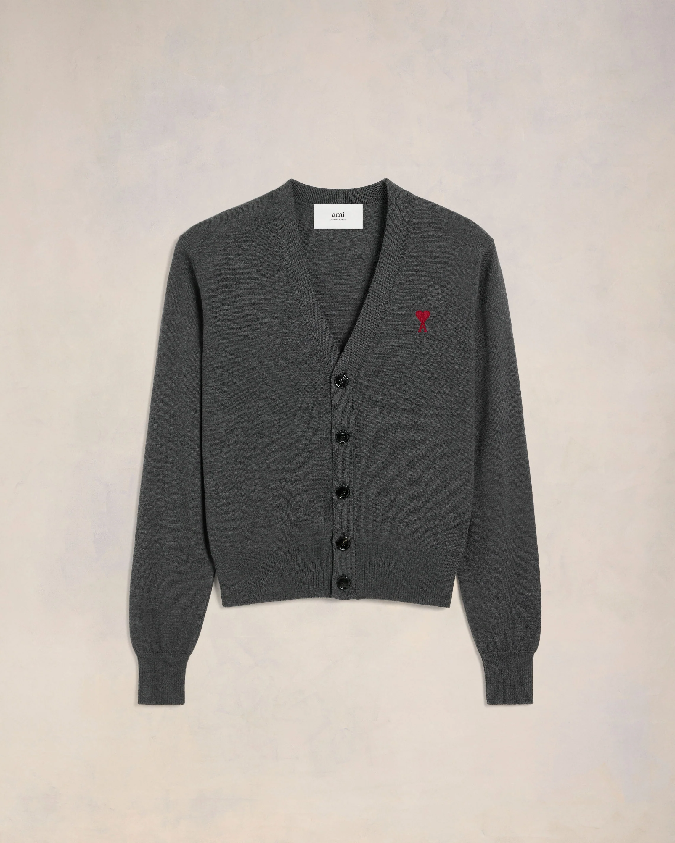 Red Ami de Coeur Cardigan