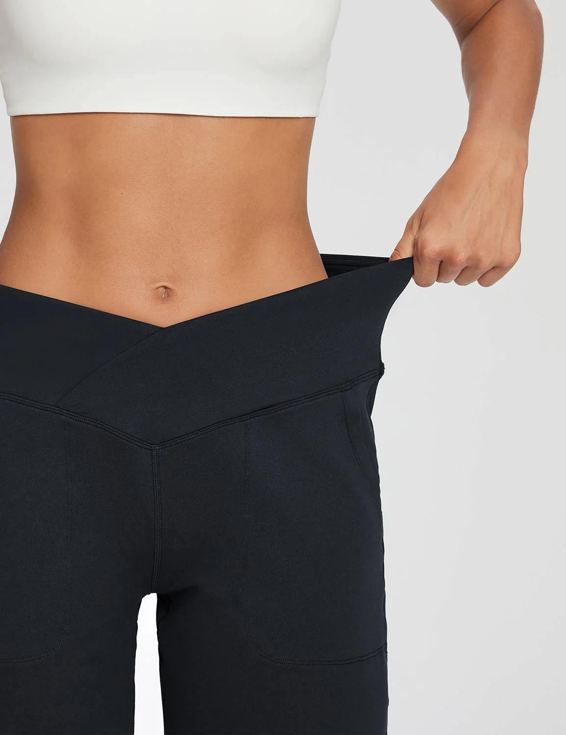 Laureate Crossover High Rise Wide-leg Pants