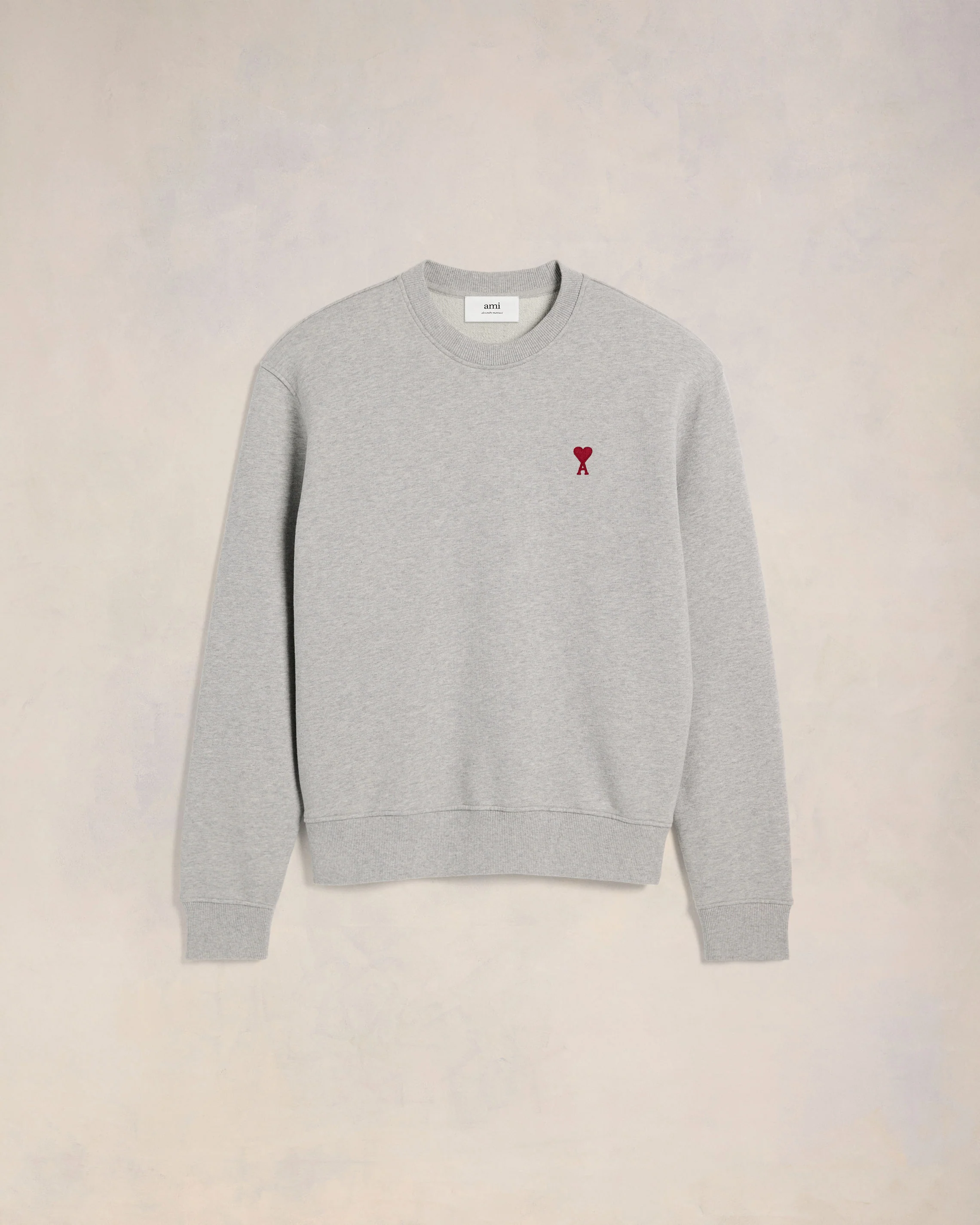 Grey Cotton Ami de Coeur Sweatshirt