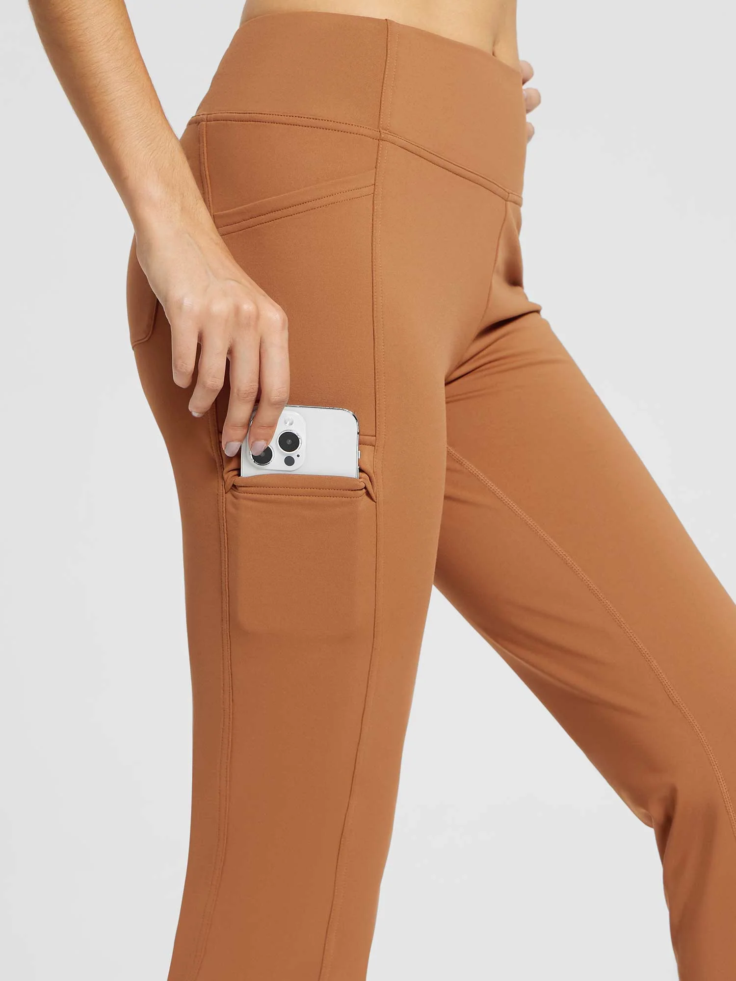 Evergreen Fleece Straight-Leg Trousers