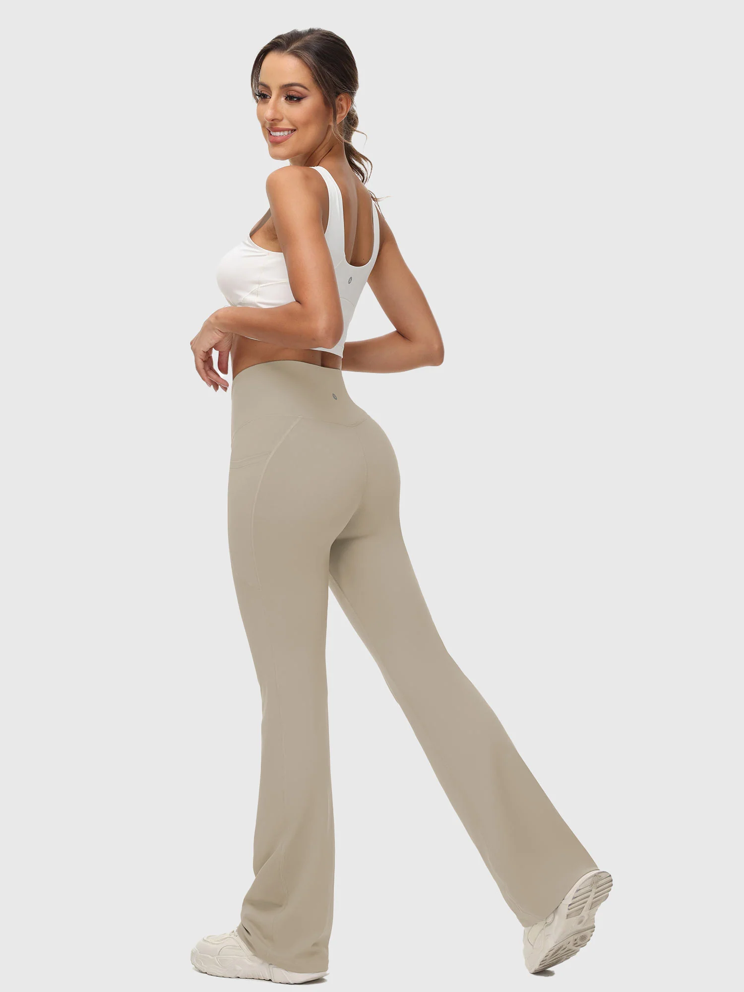 Laureate 34 Crossover High Rise Flared Pants