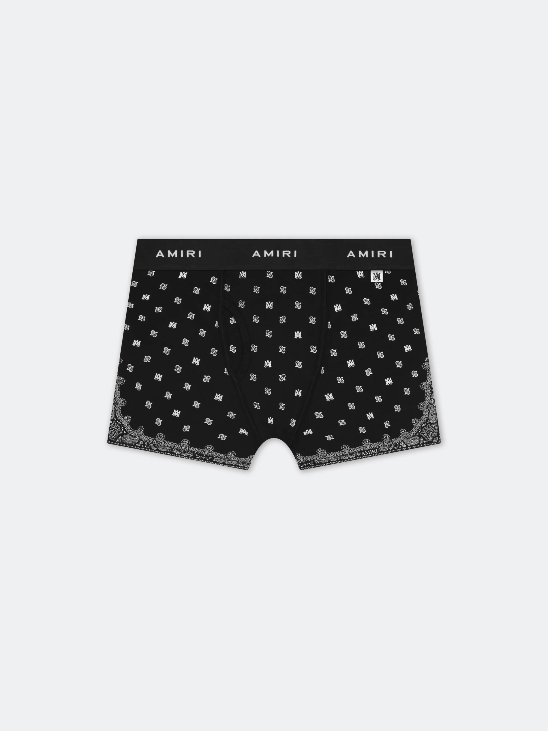 MA PAISLEY BRIEFS 2 PACK - Black