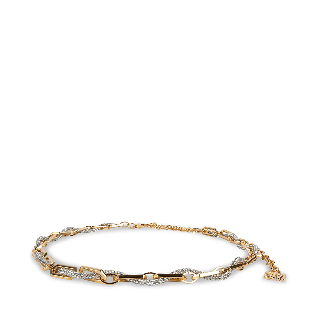 RHINESTONE LINK BELT GOLD