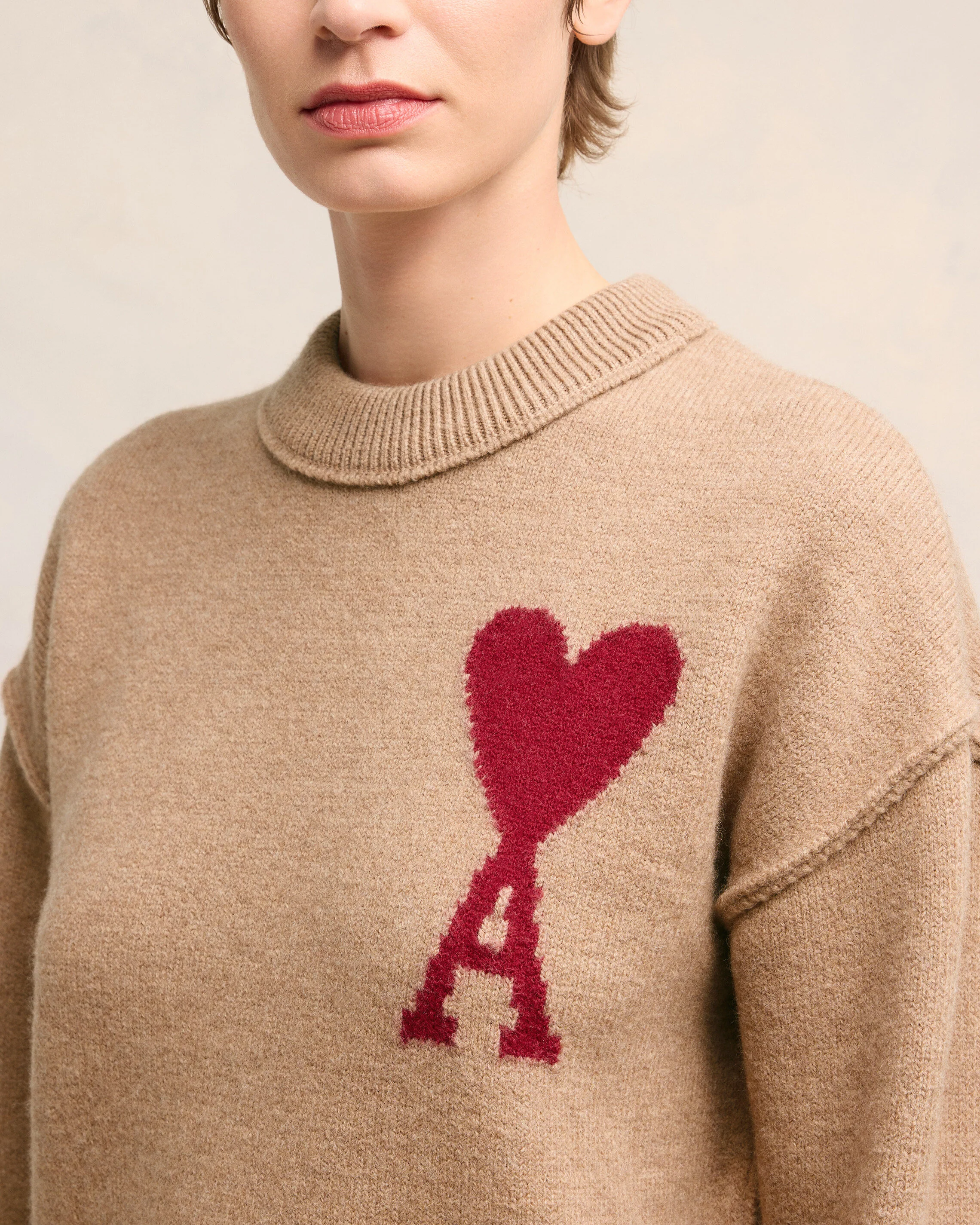 Red Ami de Coeur Sweater