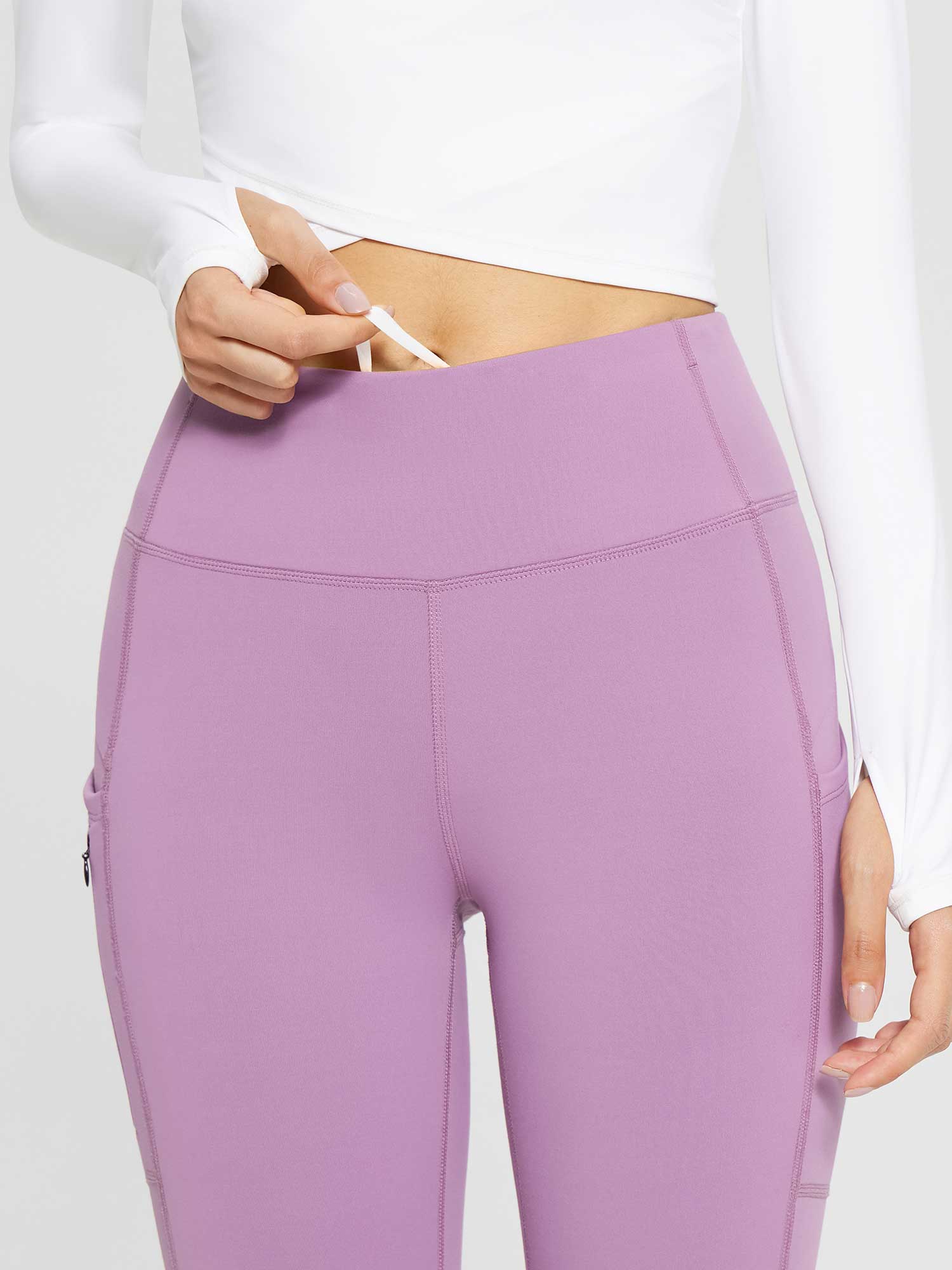 Laureate Fleece-Lined High Rise Pocket Leggings