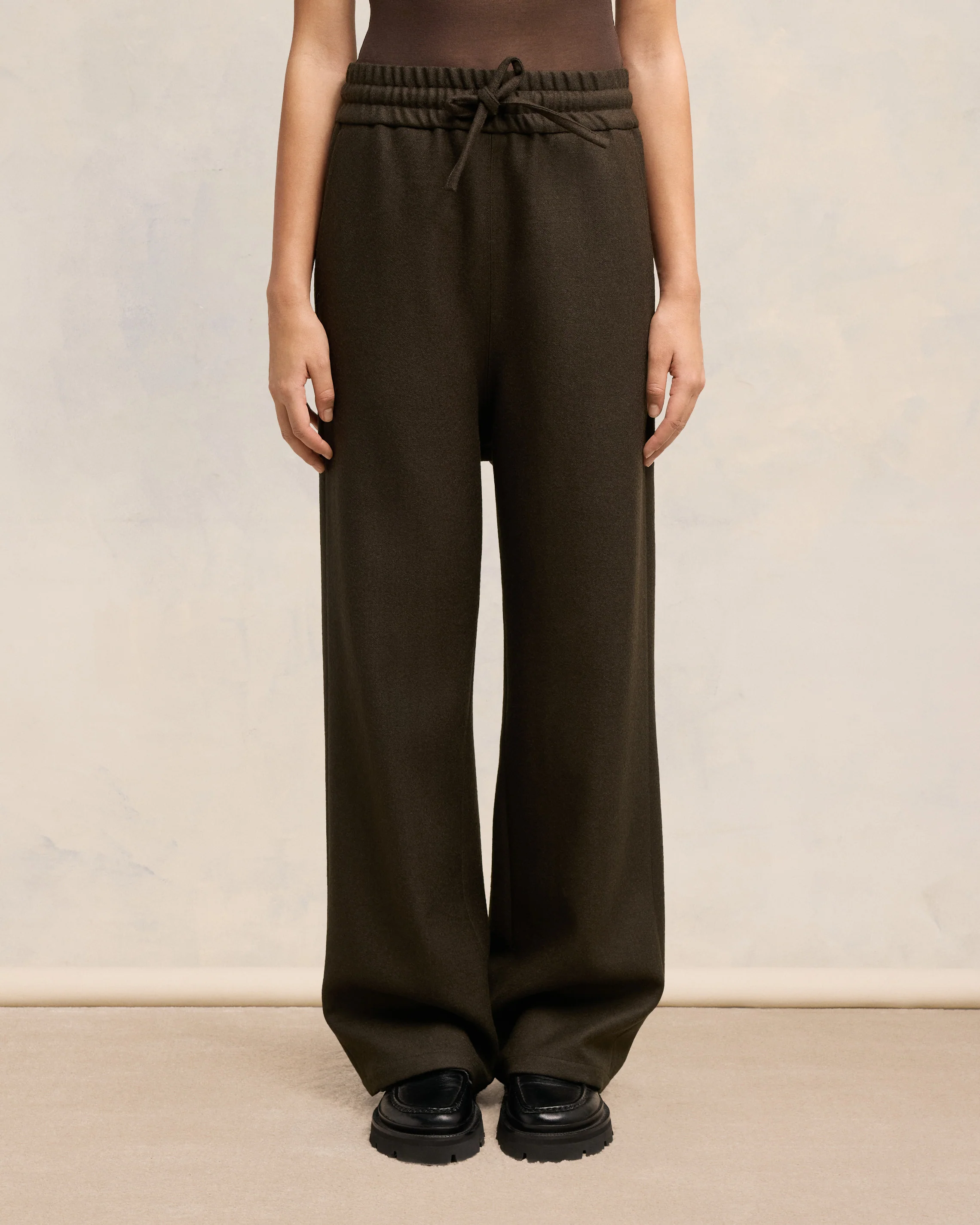 Wide Elasticated Waist Trousers
