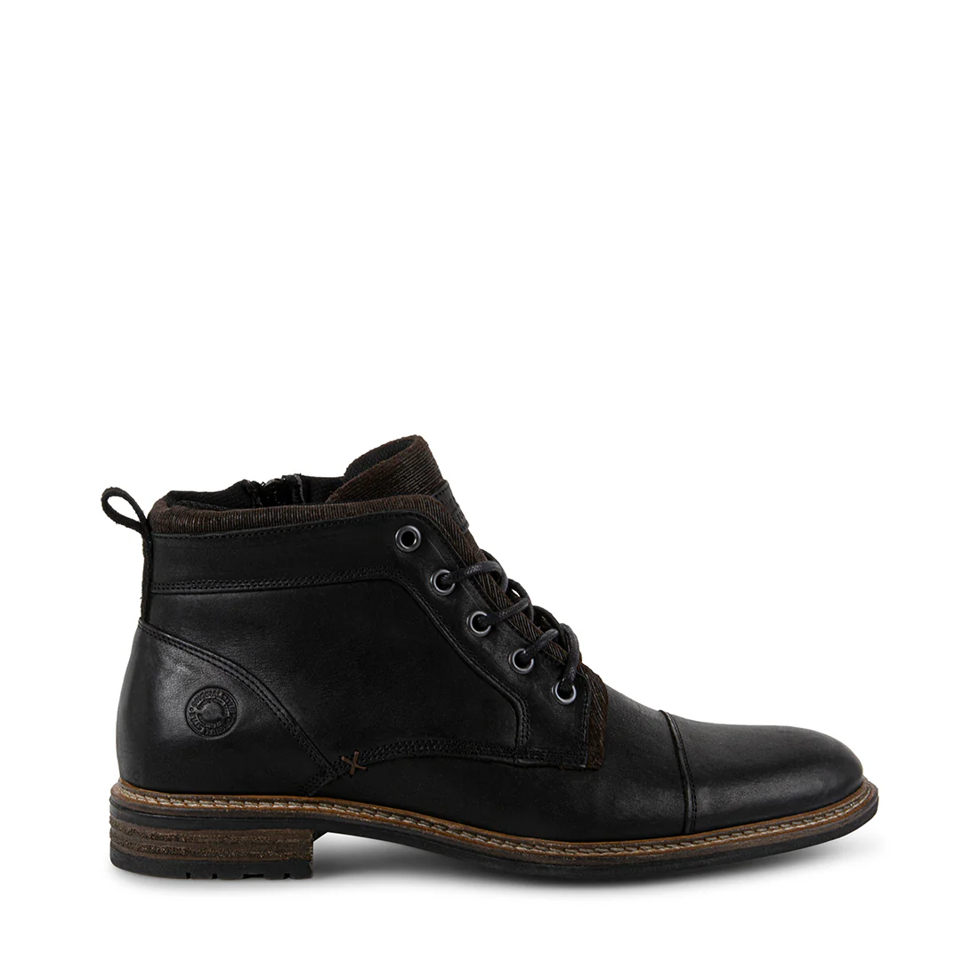 BRONTE BLACK LEATHER