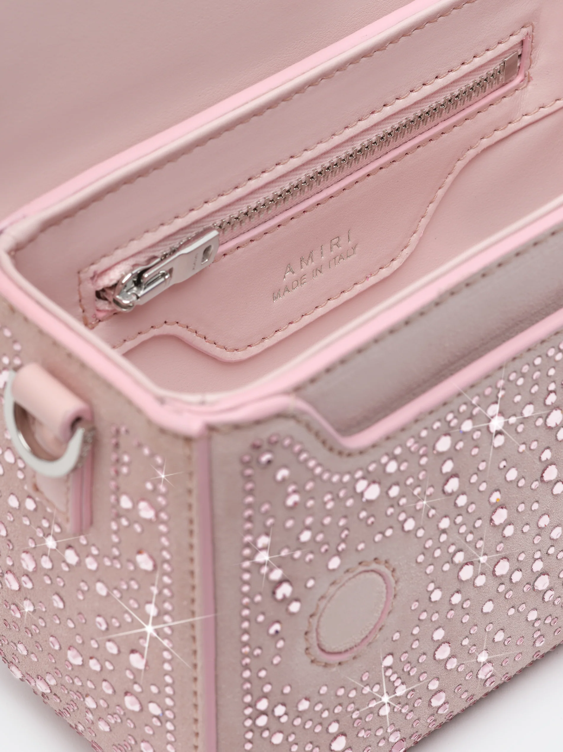 WOMEN - CRYSTAL MICRO MA BAG - Pink