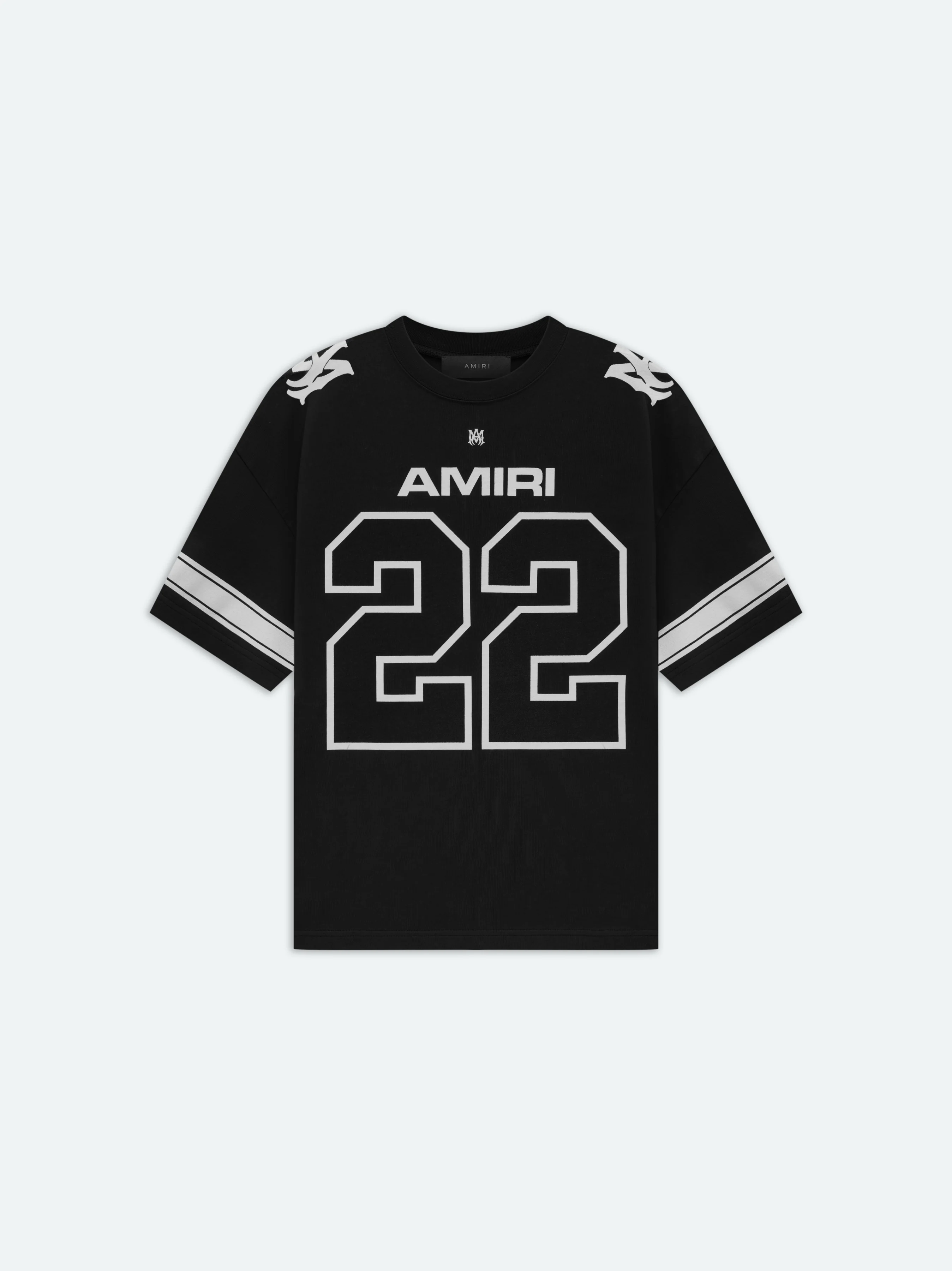 22 SKATER TEE - BLACK