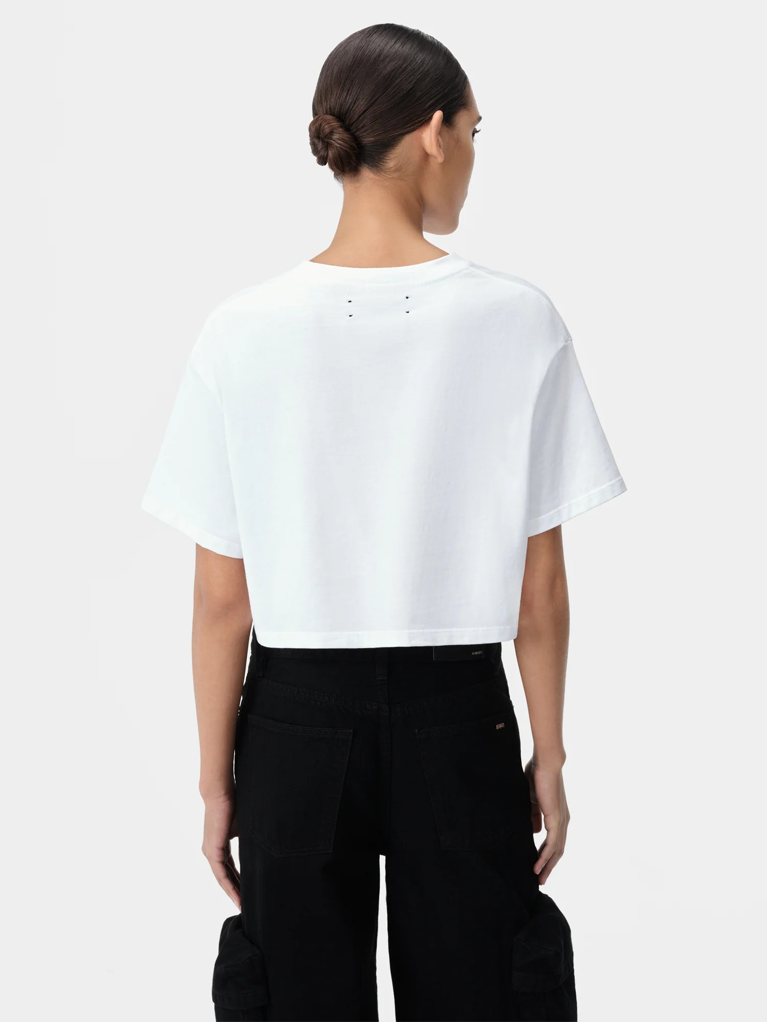 WOMEN - WOMEN'S ARTS DISTRICT CROPPED TEE - White